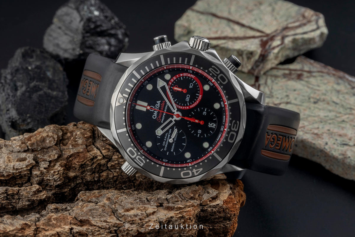 Omega Seamaster cronógrafo acero automático reloj para caballeros 212.32.44.50.01.001 Limited  [2604944]