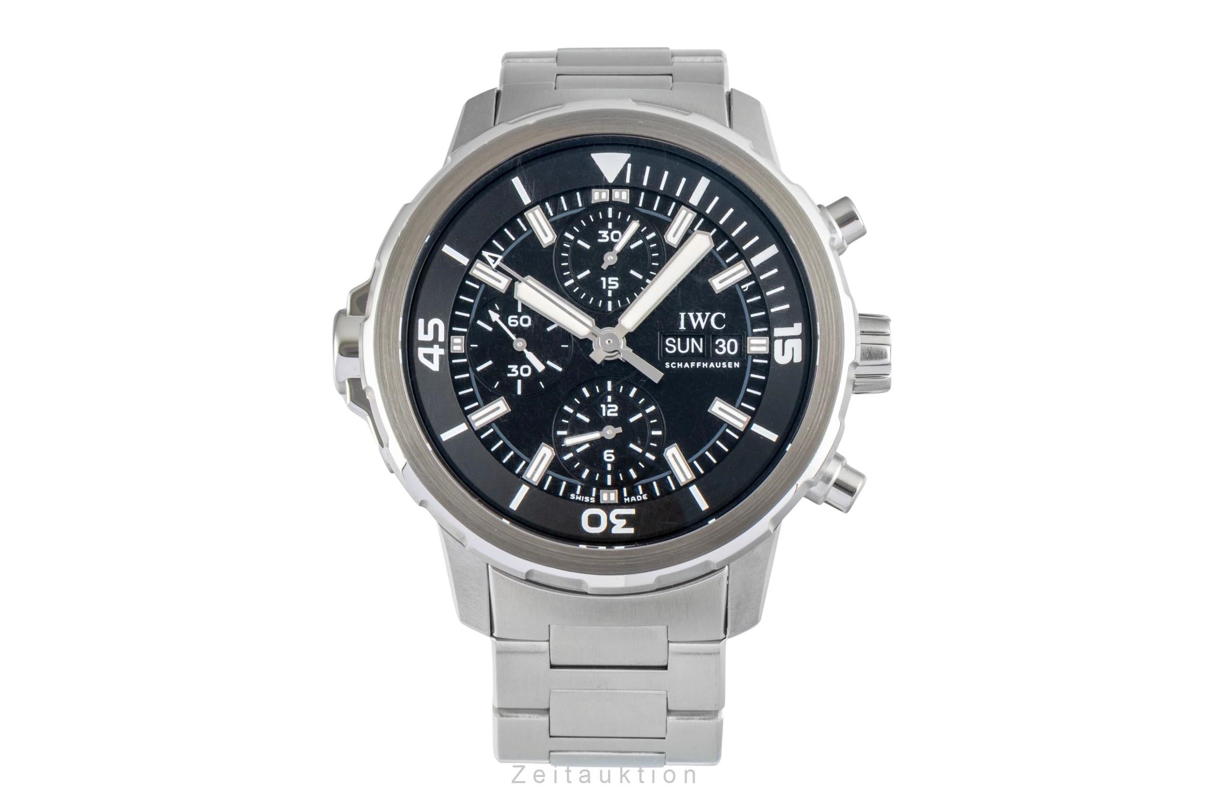 IWC Aquatimer cronografo acciaio automatismo orologio da uomo IW376804  [2604945]