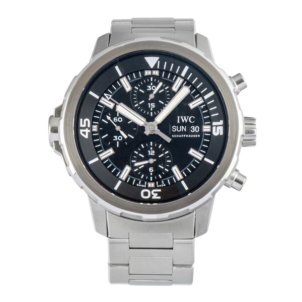 IWC Aquatimer cronografo acciaio automatismo orologio da uomo IW376804  [2604945]