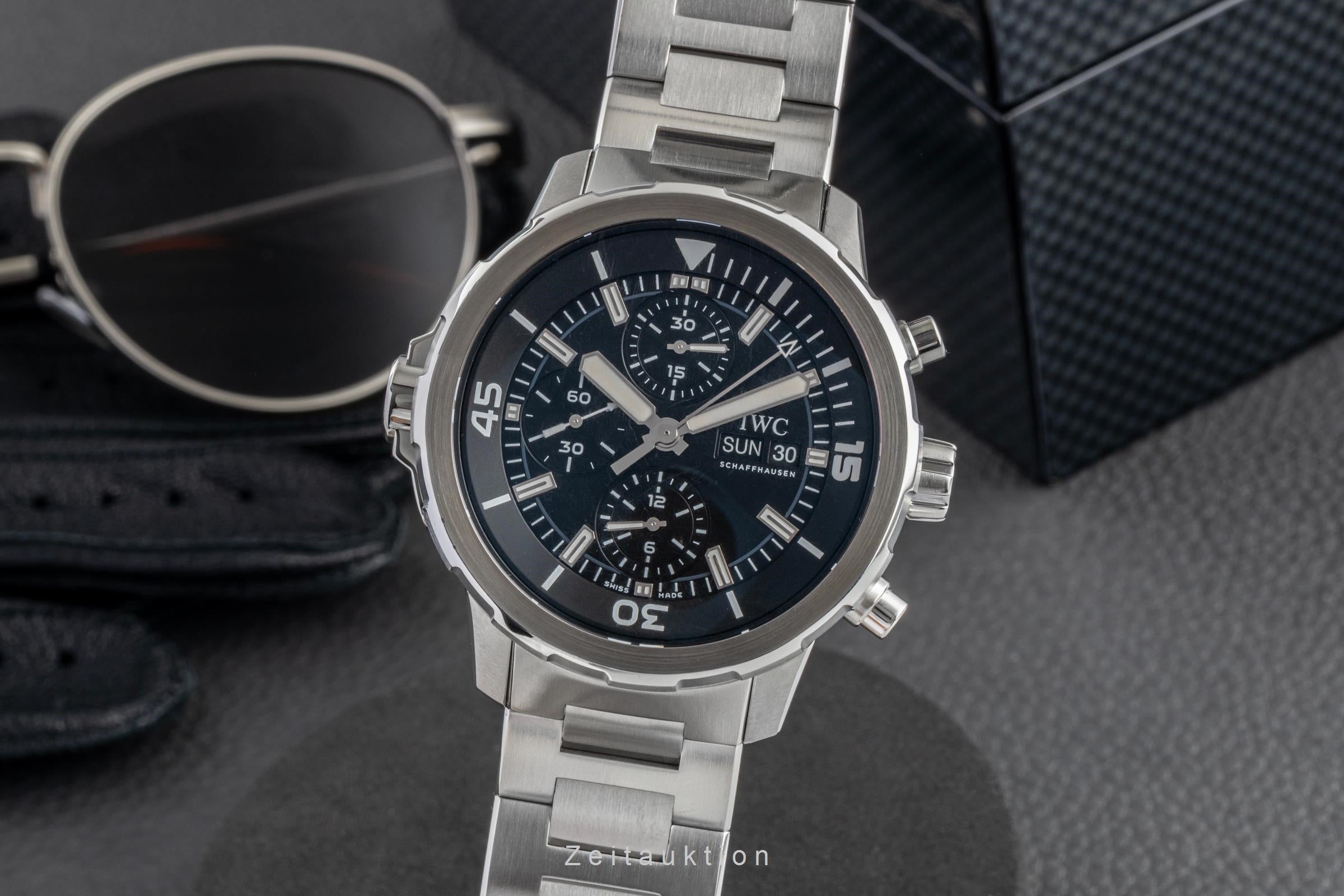 IWC Aquatimer cronografo acciaio automatismo orologio da uomo IW376804  [2604945]