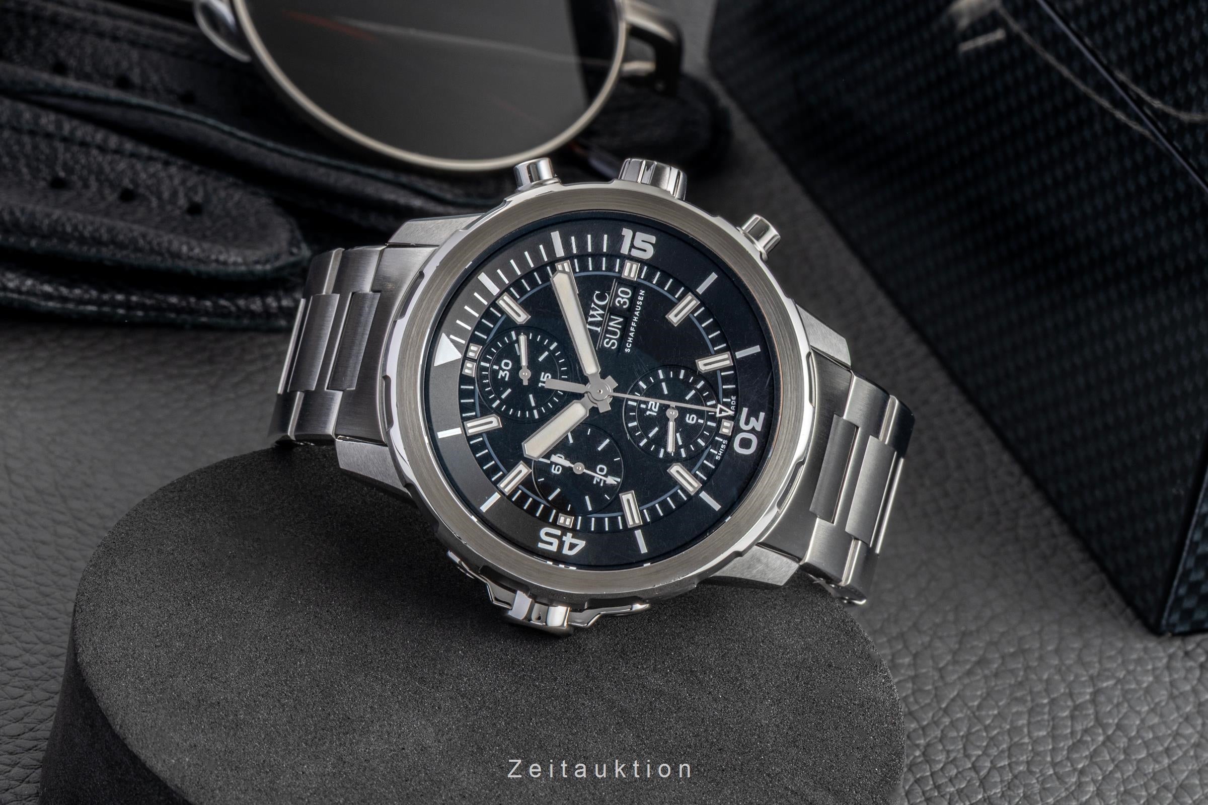 IWC Aquatimer cronografo acciaio automatismo orologio da uomo IW376804  [2604945]