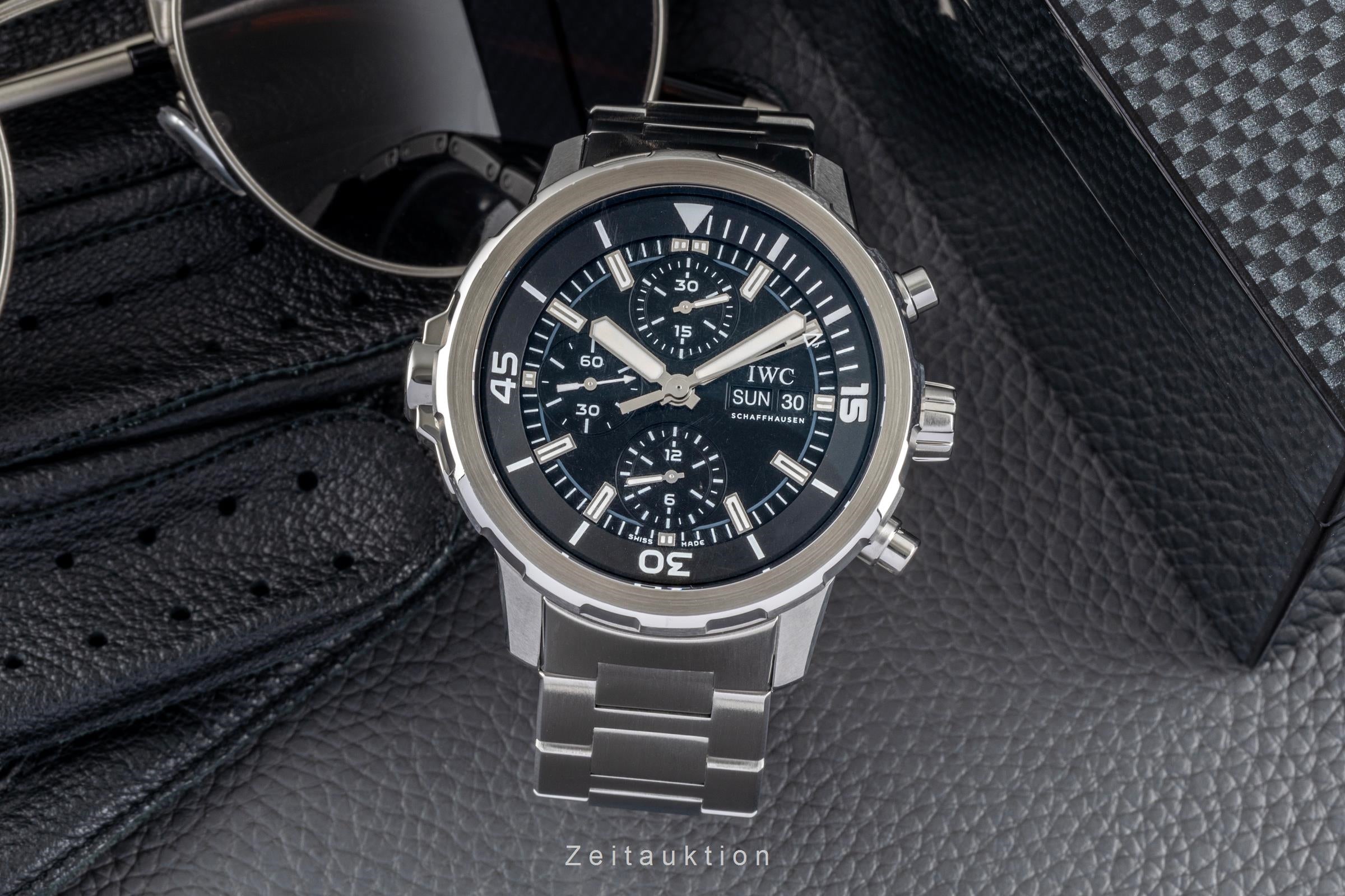 IWC Aquatimer cronografo acciaio automatismo orologio da uomo IW376804  [2604945]