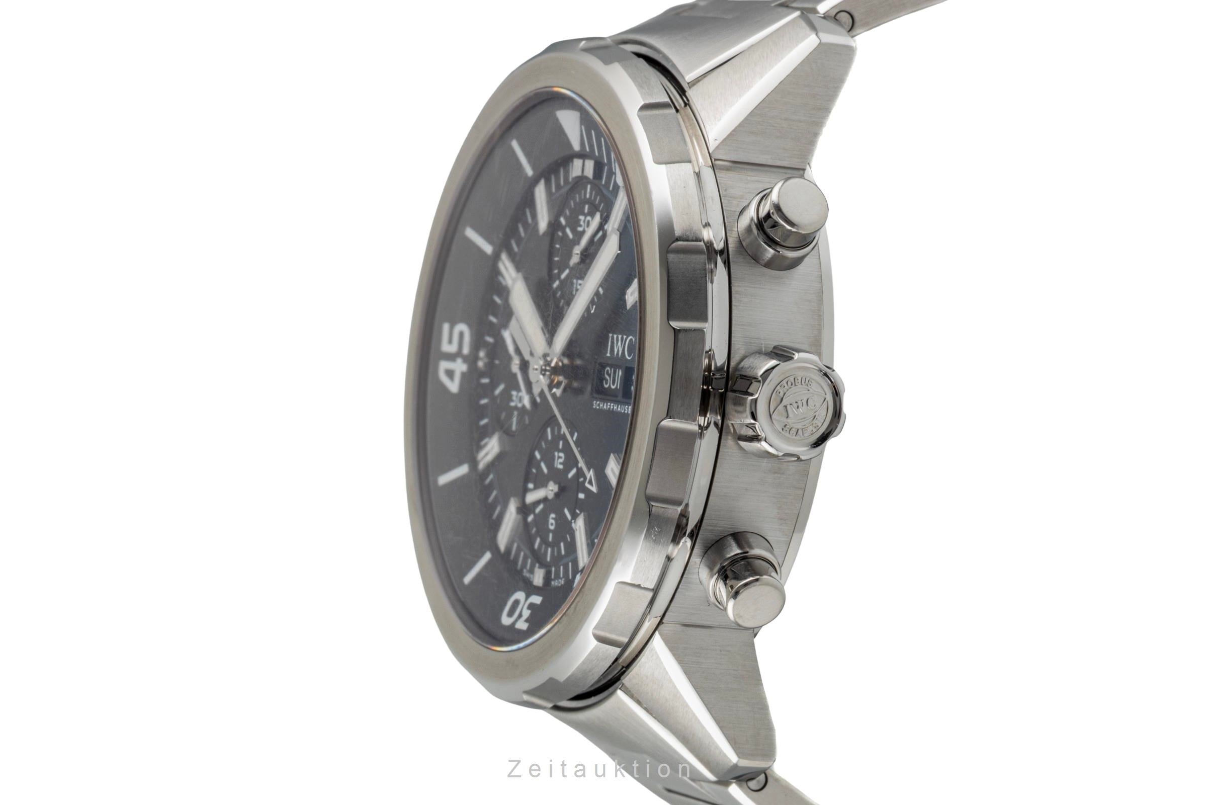 IWC Aquatimer cronografo acciaio automatismo orologio da uomo IW376804  [2604945]