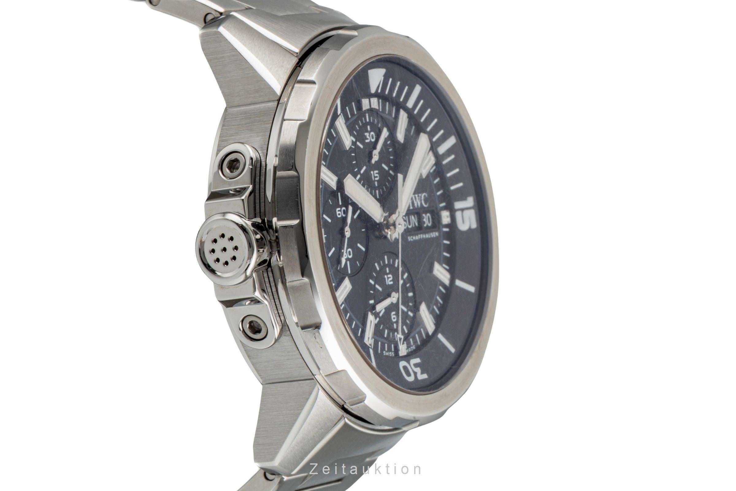IWC Aquatimer cronografo acciaio automatismo orologio da uomo IW376804  [2604945]