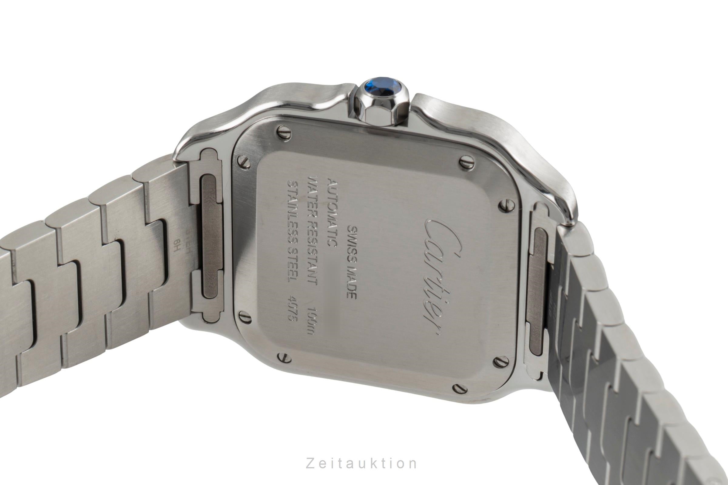 Cartier Santos steel automatic men's watch WSSA0029 LP: 8250EUR  [2604948]