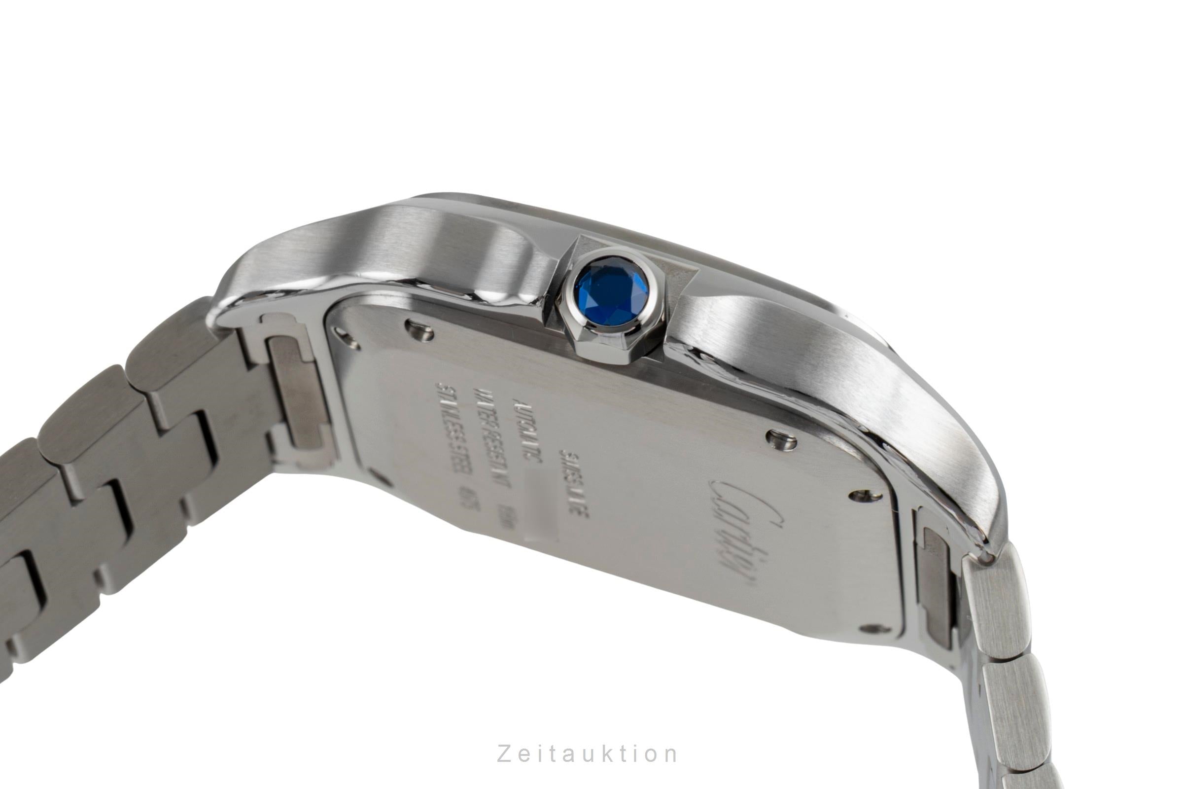 Cartier Santos steel automatic men's watch WSSA0029 LP: 8250EUR  [2604948]