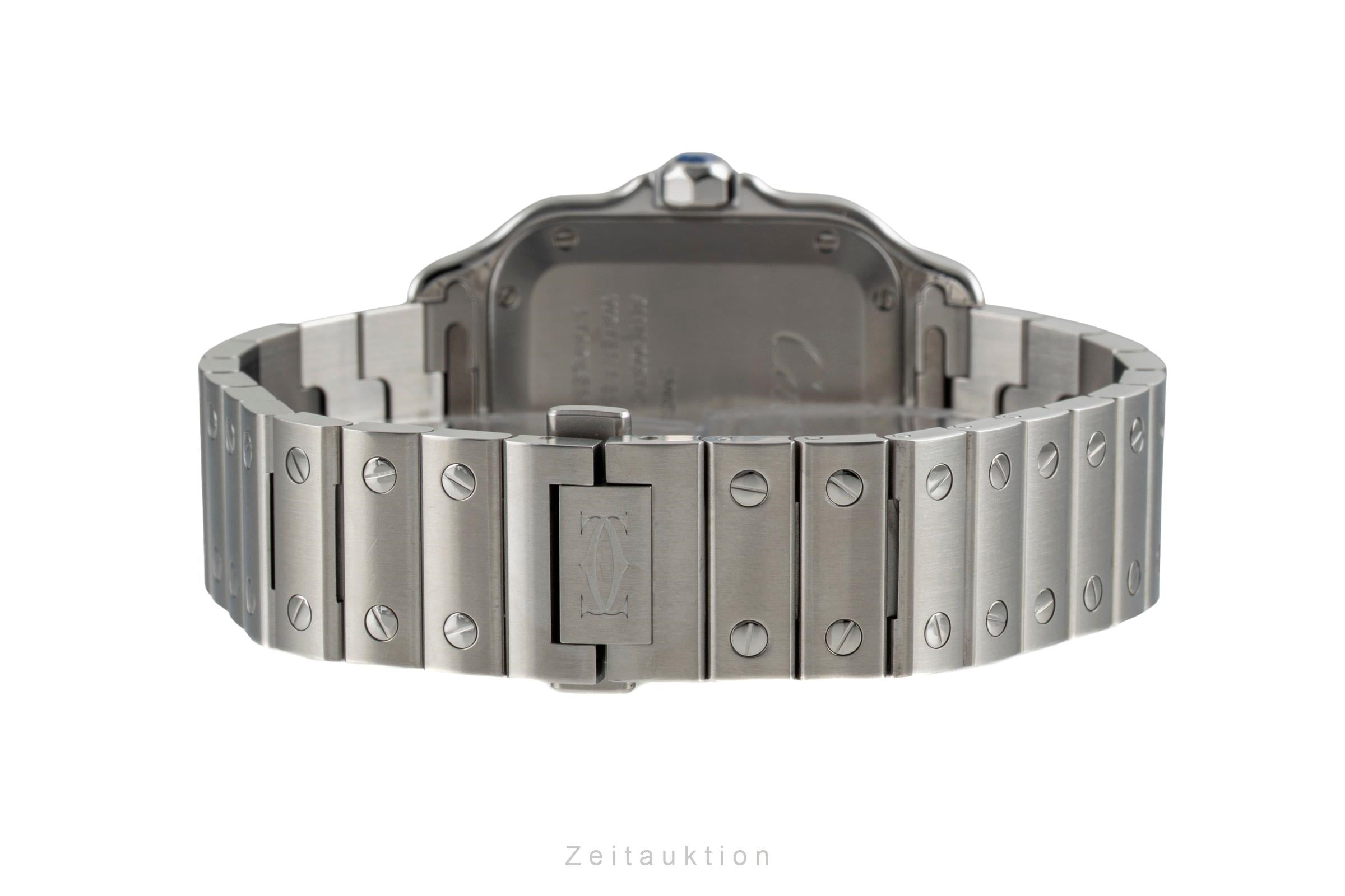 Cartier Santos steel automatic men's watch WSSA0029 LP: 8250EUR  [2604948]