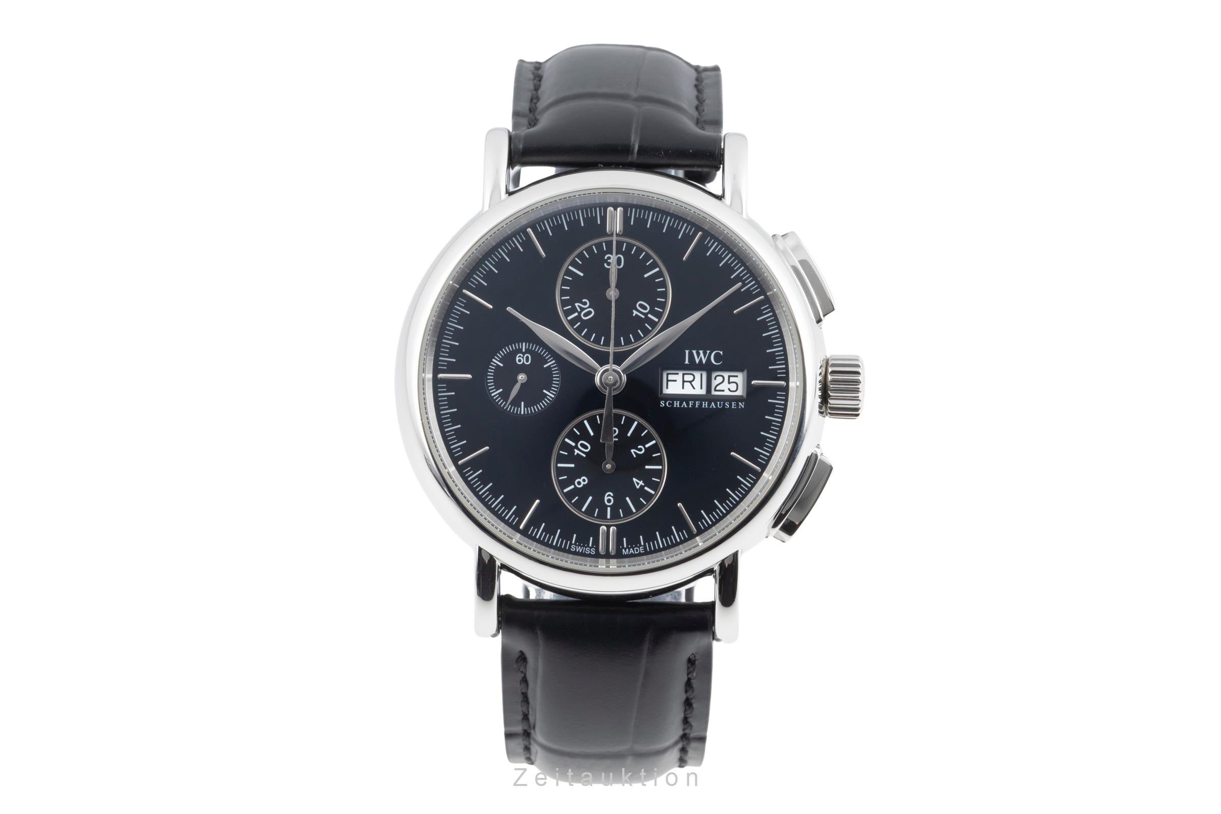 IWC Portofino chronograph steel automatic men's watch IW378303  [2604949]