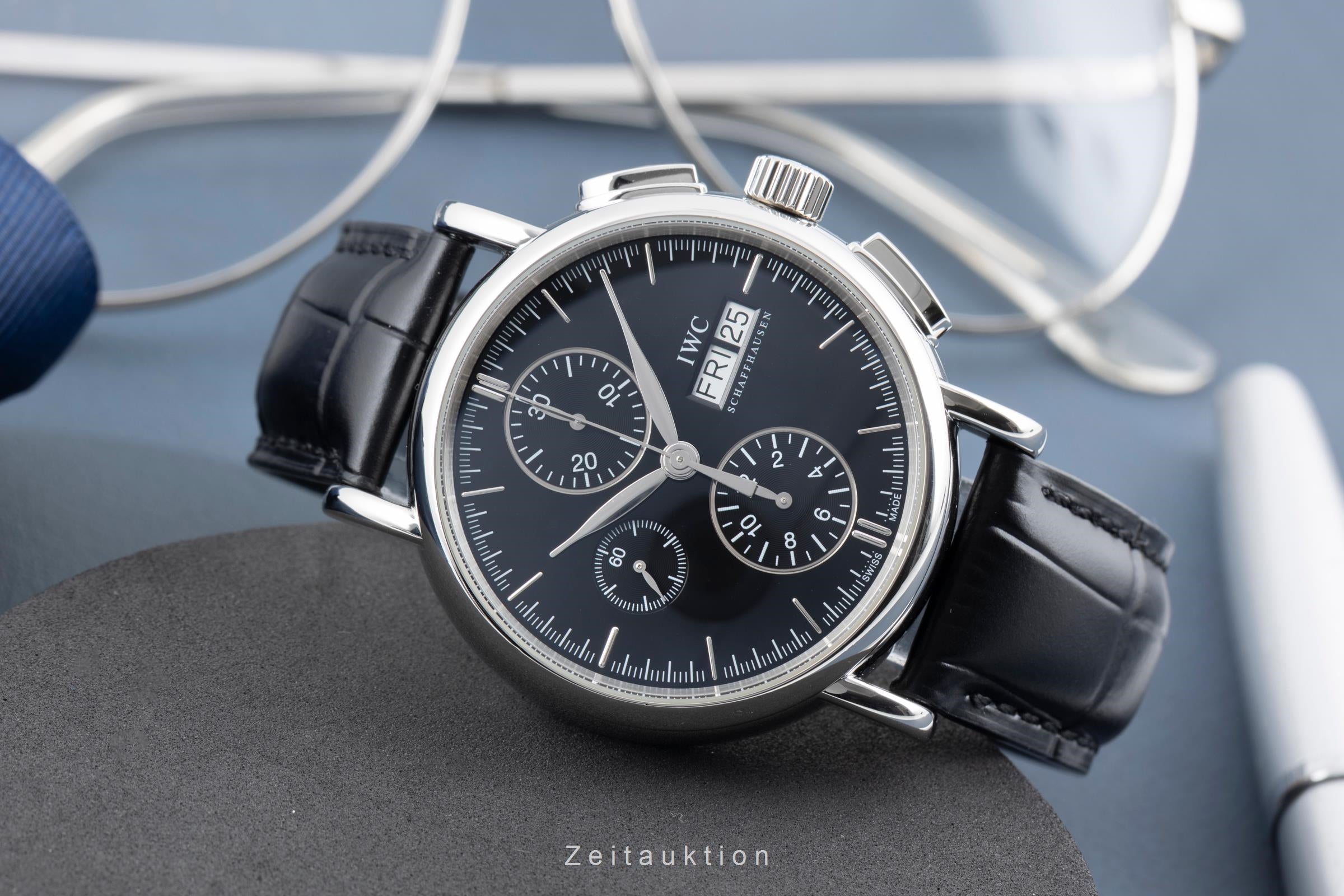 IWC Portofino chronograph steel automatic men's watch IW378303  [2604949]