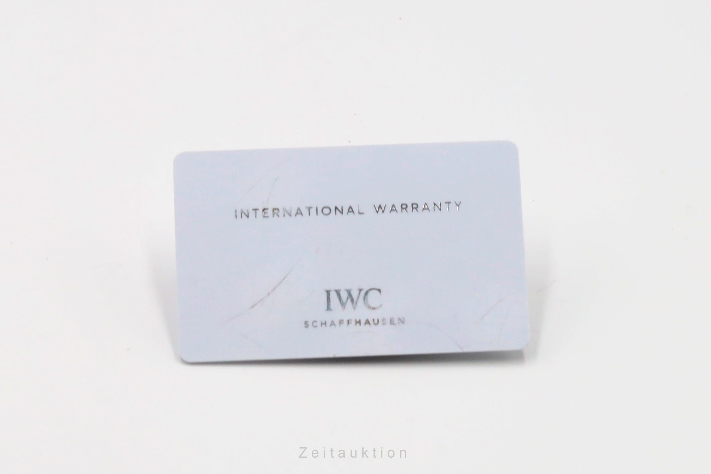 IWC Portofino chronograph steel automatic men's watch IW378303  [2604949]