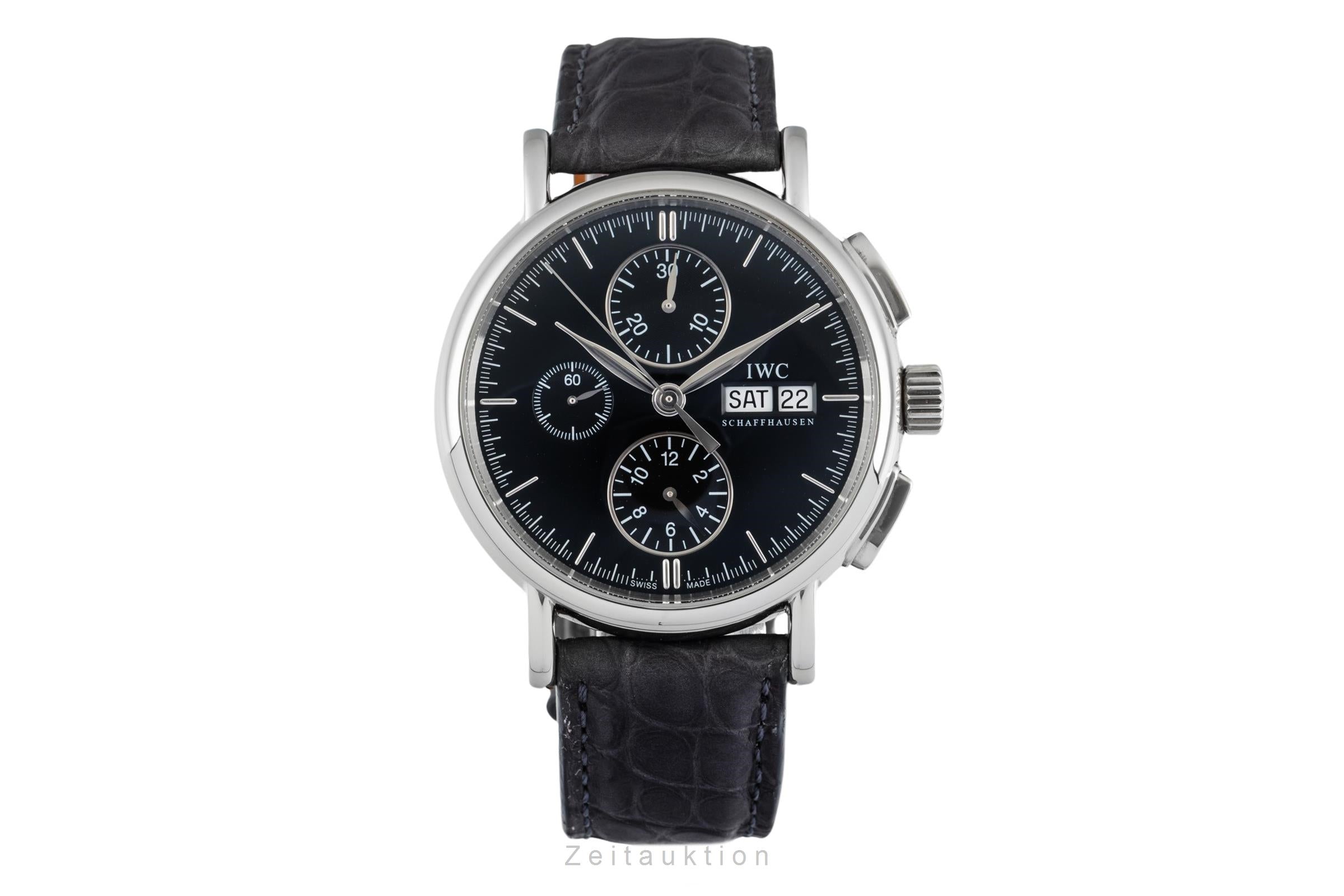 IWC Portofino chronograph steel automatic men's watch IW378303  [2604950]