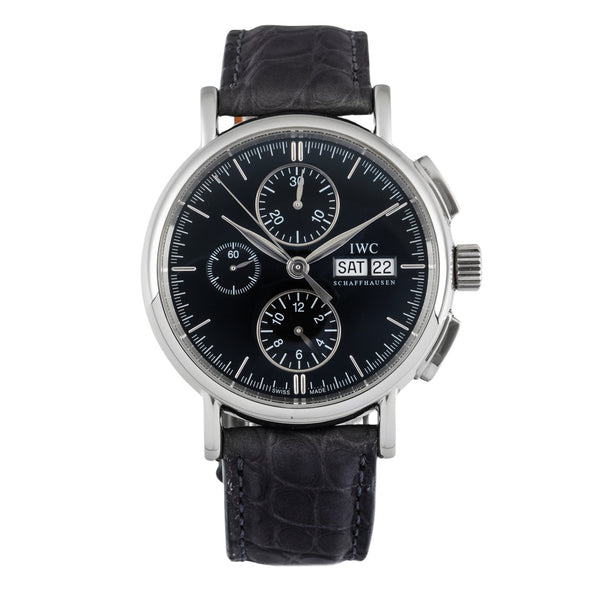 IWC Portofino chronograph steel automatic men's watch IW378303  [2604950]