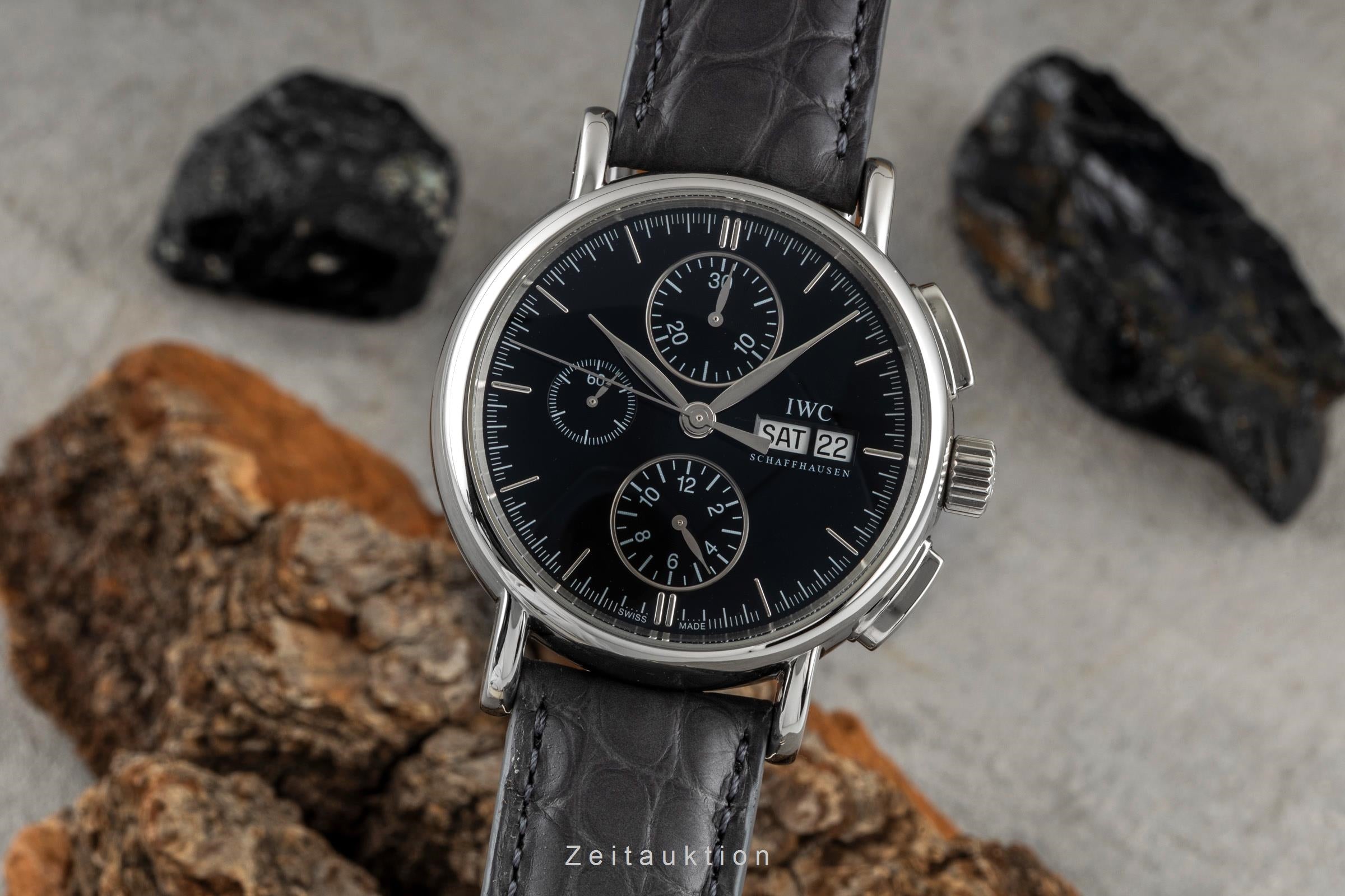 IWC Portofino chronograph steel automatic men's watch IW378303  [2604950]