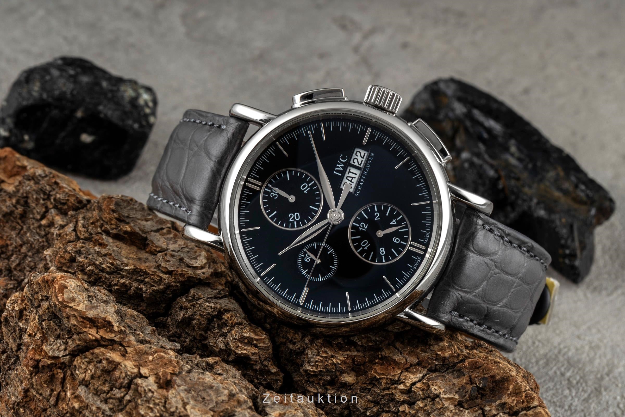 IWC Portofino chronograph steel automatic men's watch IW378303  [2604950]