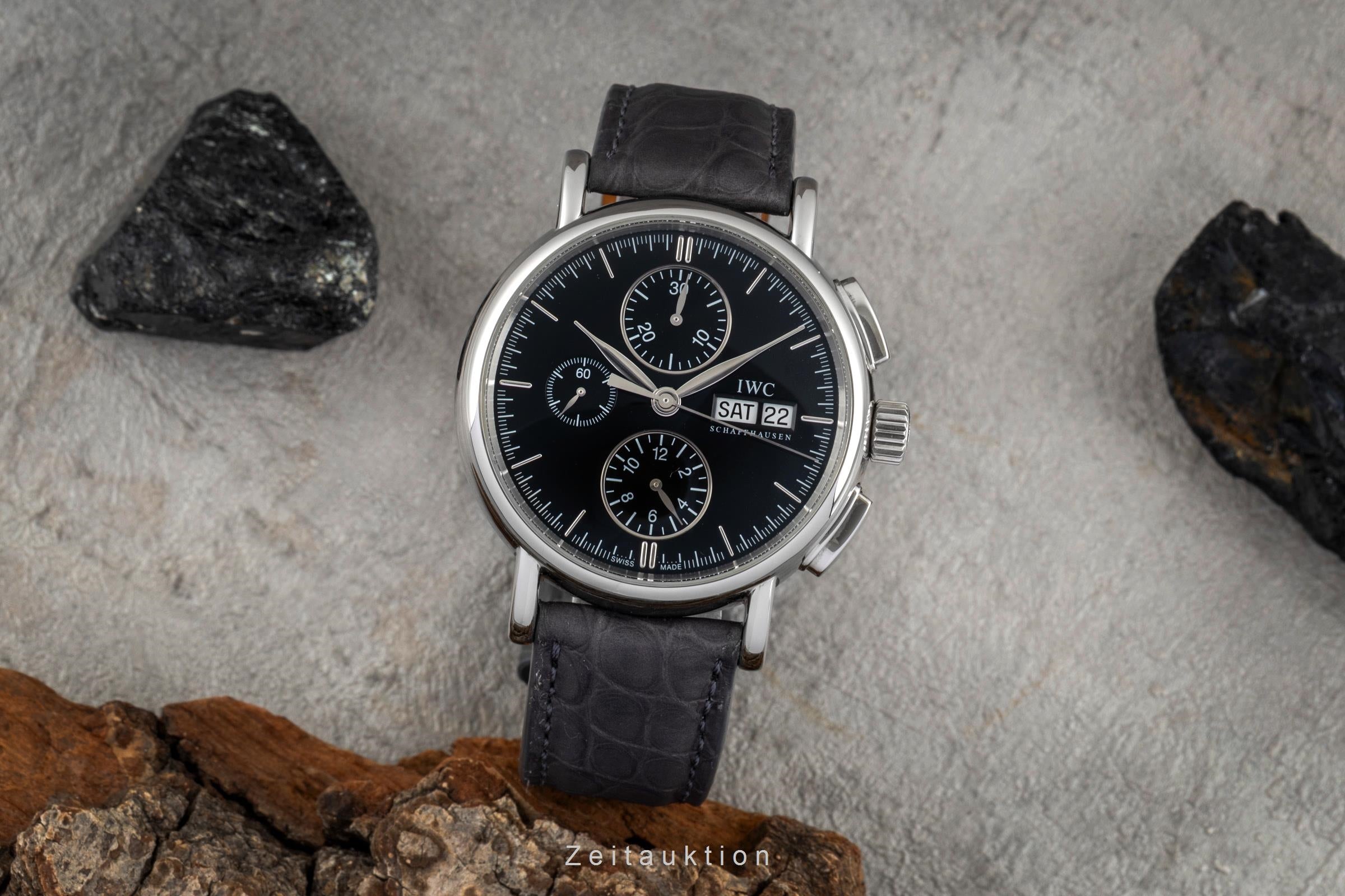 IWC Portofino chronograph steel automatic men's watch IW378303  [2604950]