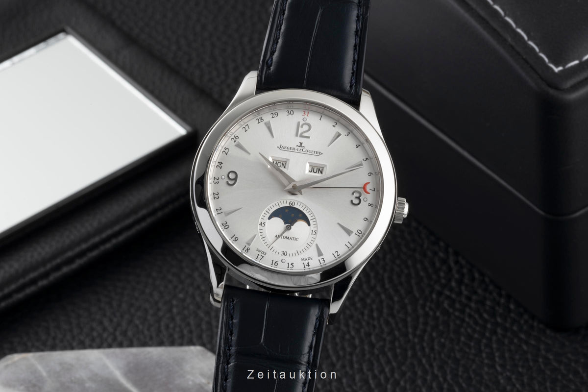 Jaeger-LeCoultre Master Calendar Automatik Stahl Ref Q1558420 176.8.12.S Papers [2604951]