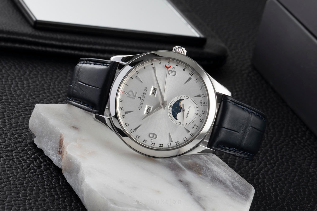 Jaeger-LeCoultre Master Calendar Automatik Stahl Ref Q1558420 176.8.12.S Papers [2604951]