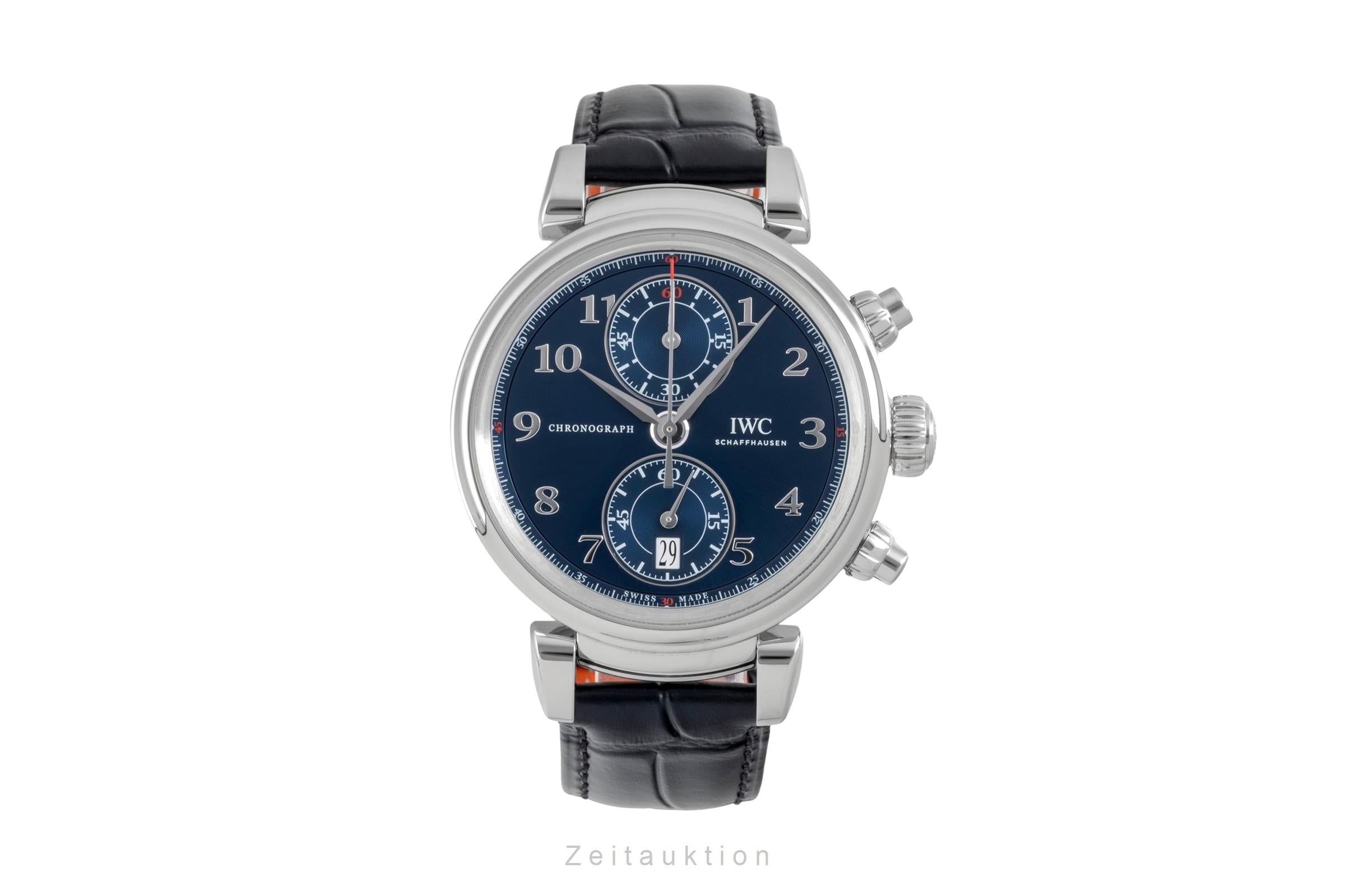 IWC Da Vinci cronografo acciaio automatismo orologio da uomo IW393402 Limited  [2604952]