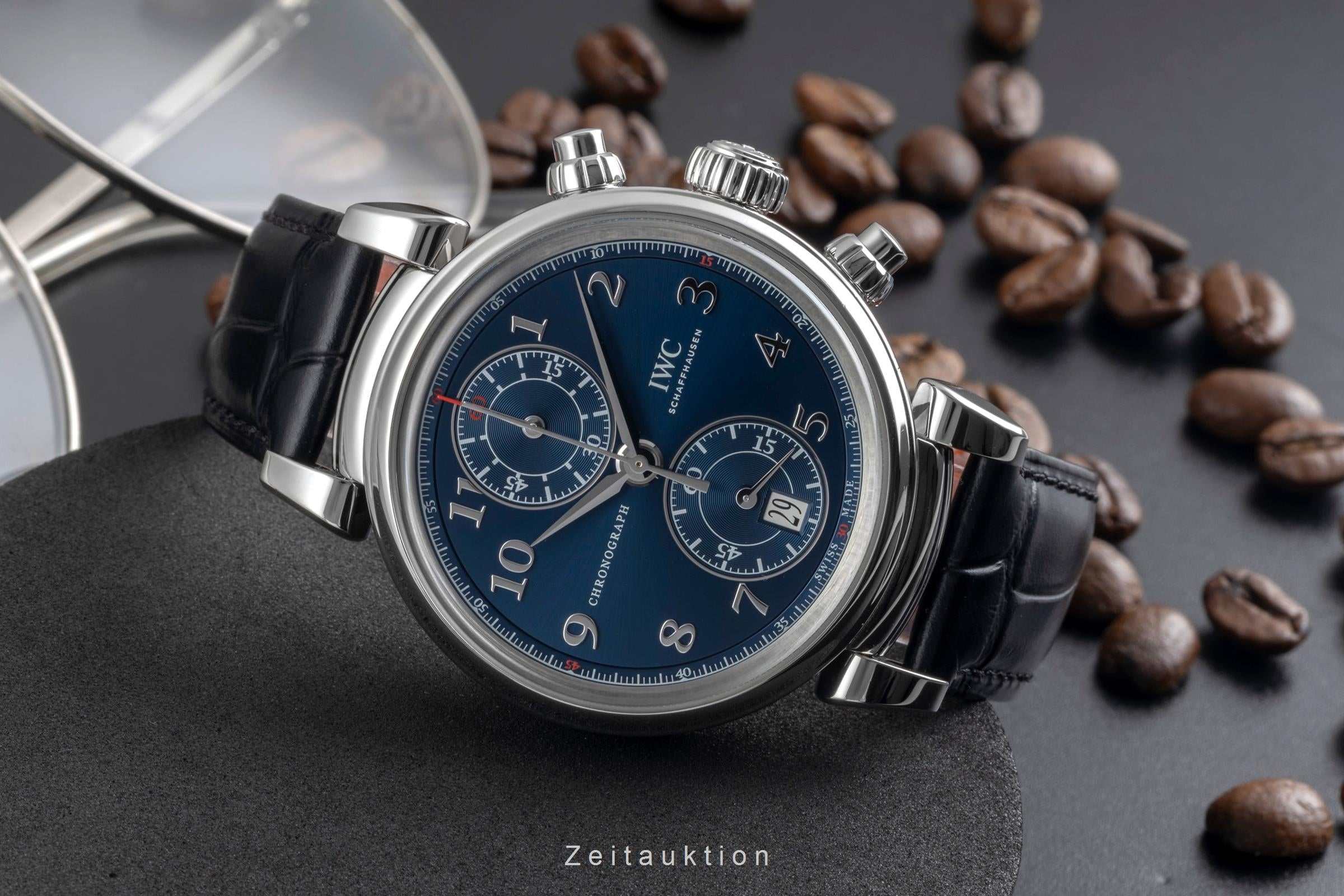 IWC Da Vinci cronografo acciaio automatismo orologio da uomo IW393402 Limited  [2604952]
