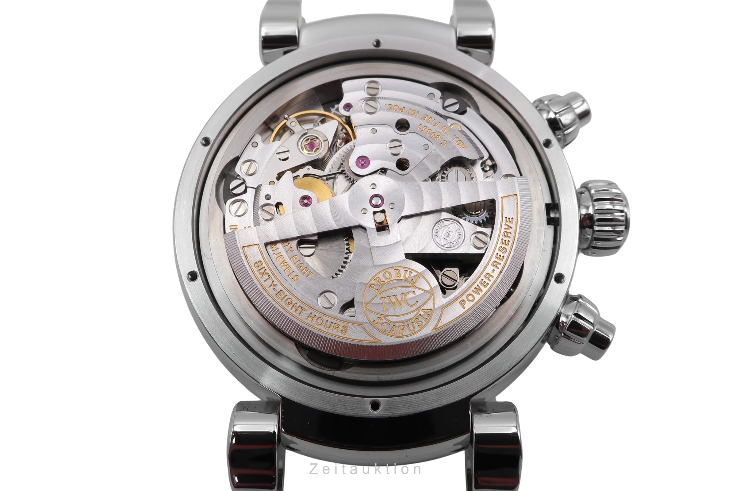 IWC Da Vinci cronografo acciaio automatismo orologio da uomo IW393402 Limited  [2604952]
