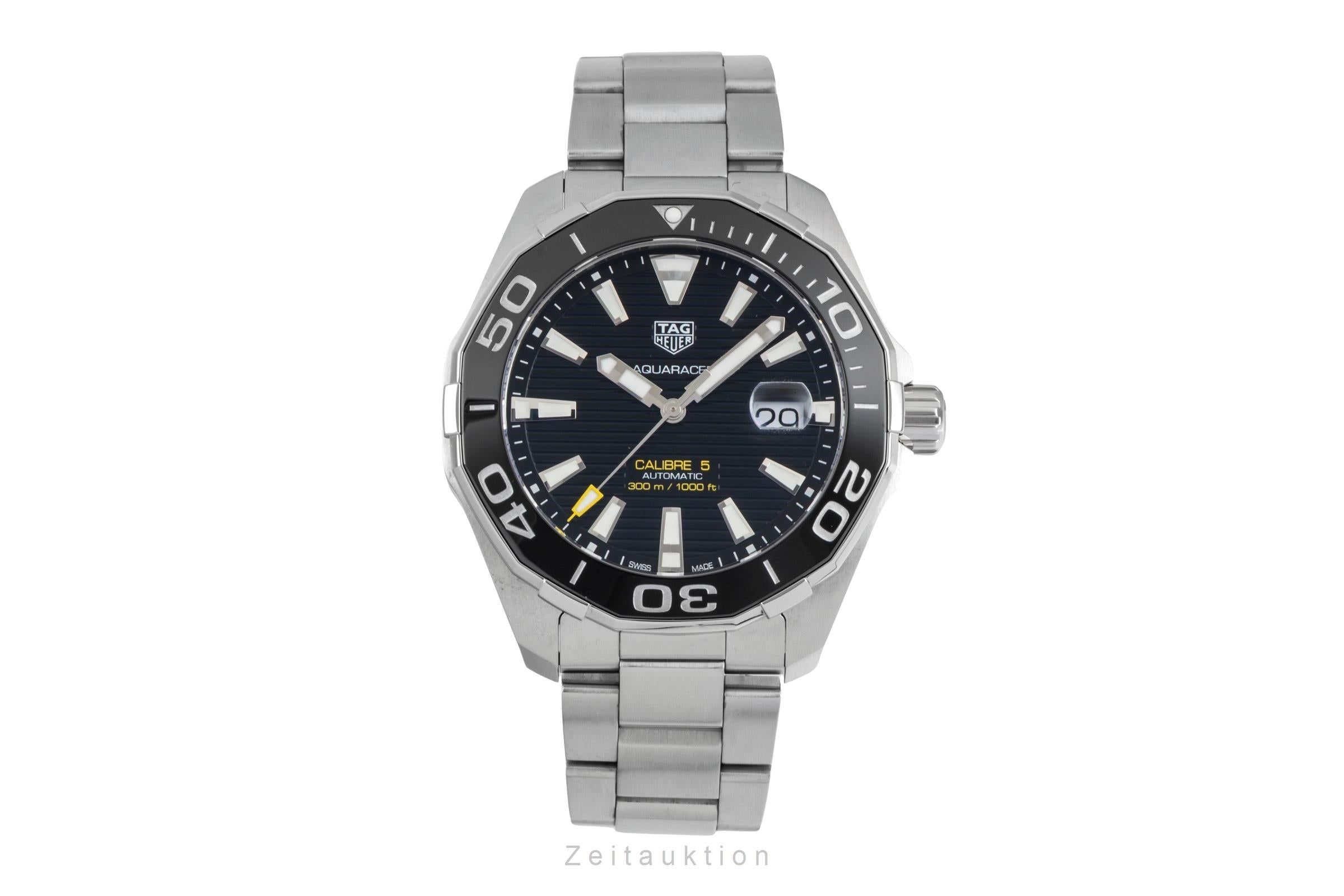 Tag Heuer Aquaracer steel automatic men's watch WAY201A.BA0927 LP: 4050EUR  [2604953]