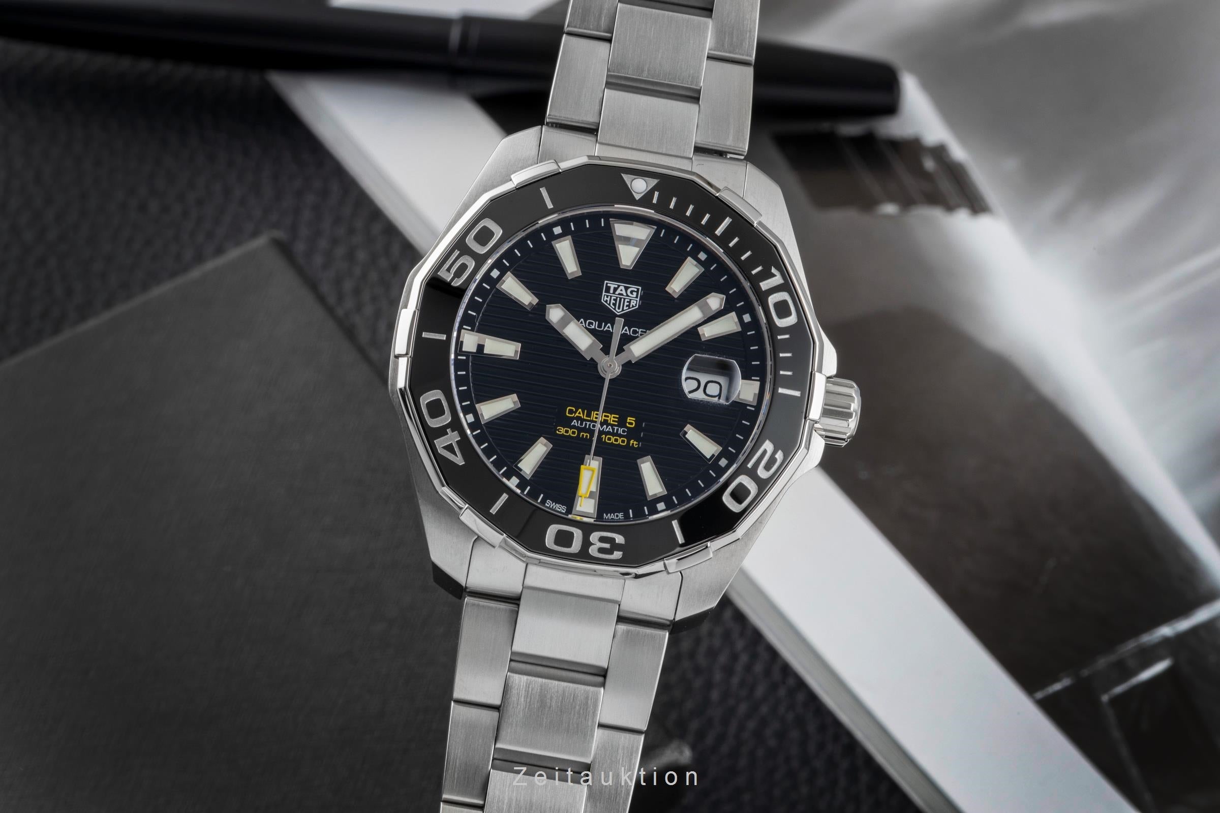 Tag Heuer Aquaracer steel automatic men's watch WAY201A.BA0927 LP: 4050EUR  [2604953]