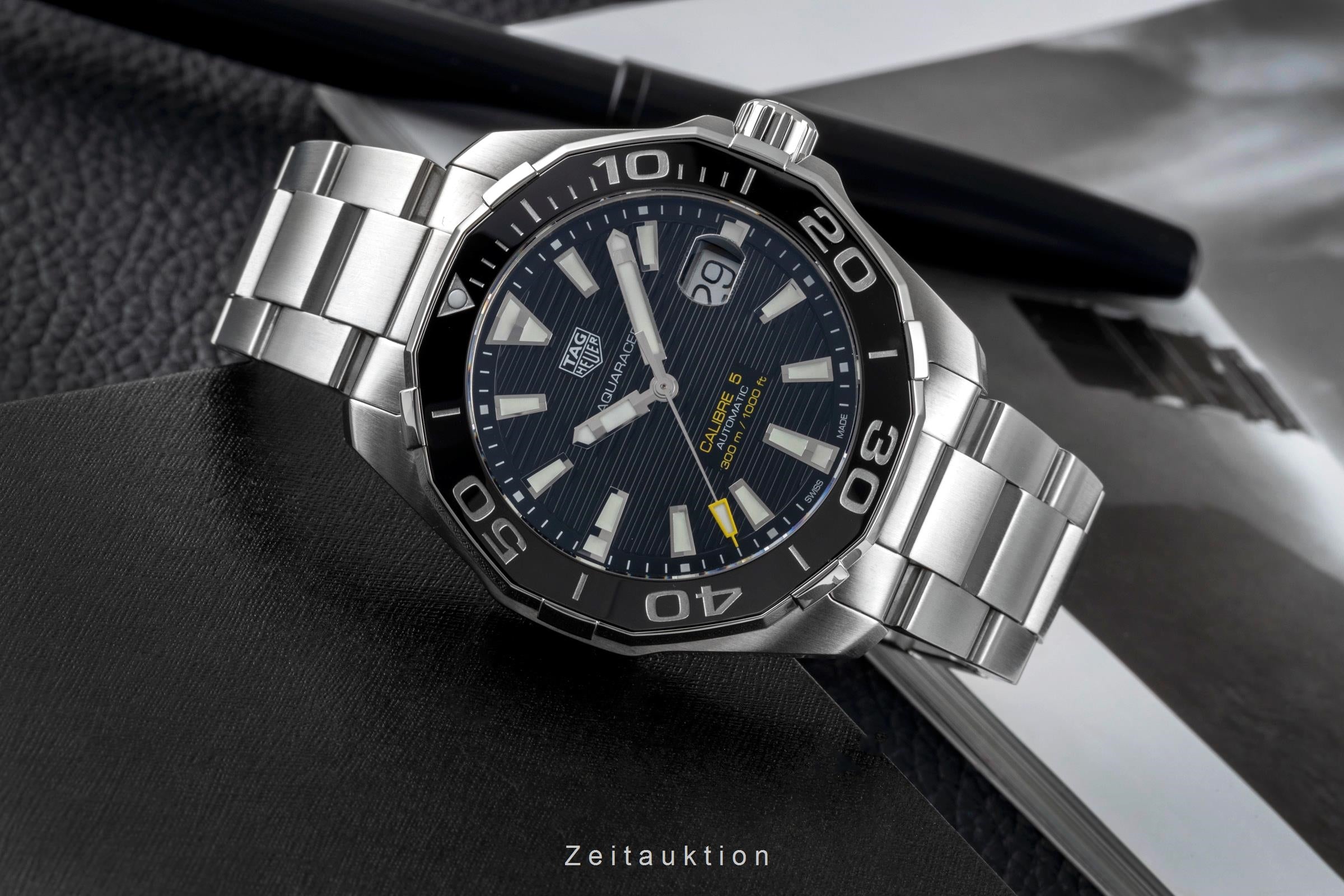Tag Heuer Aquaracer steel automatic men's watch WAY201A.BA0927 LP: 4050EUR  [2604953]