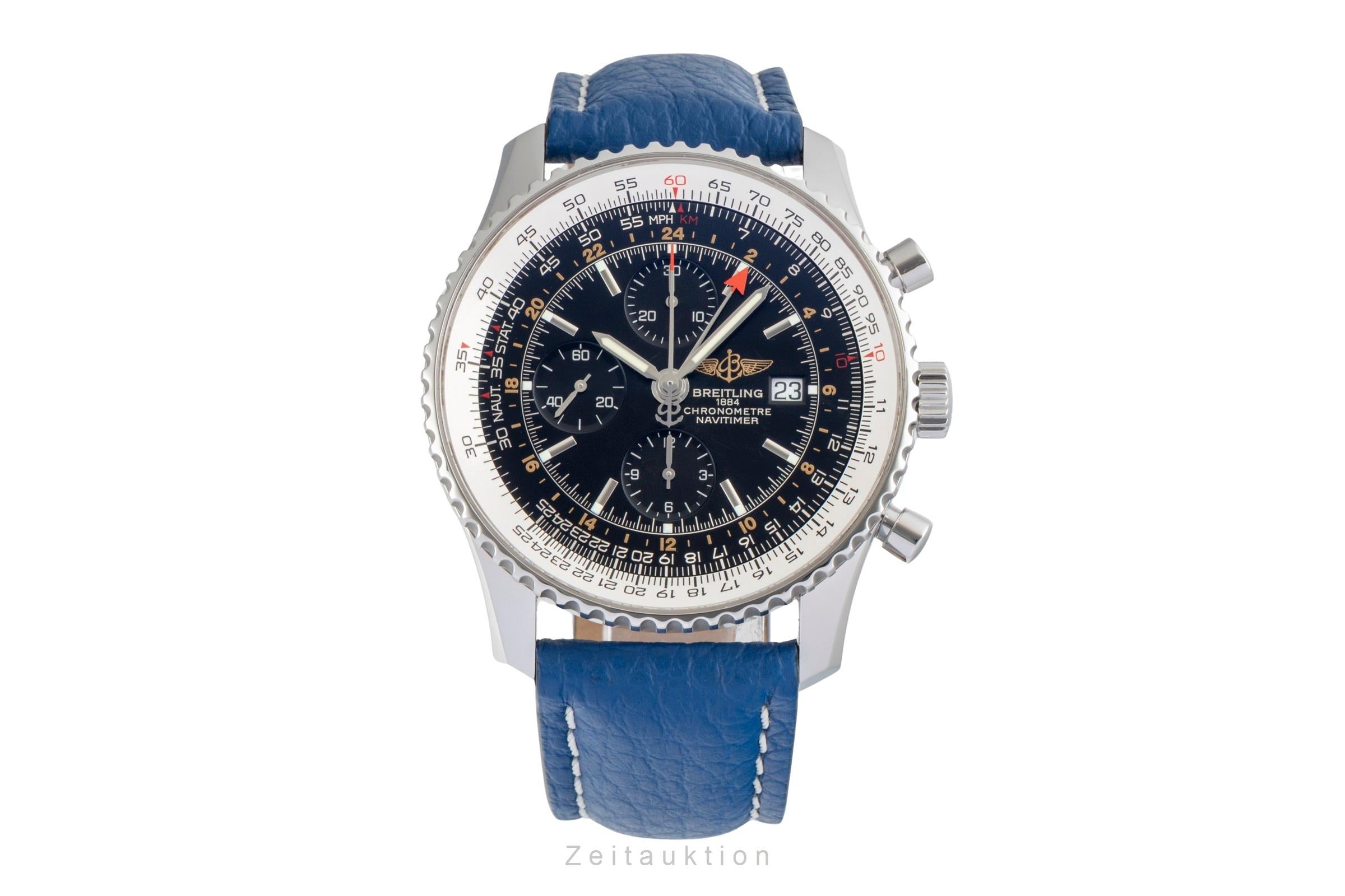 Breitling Navitimer World GMT Chronograph Edelstahl Automatik Ref. A24322 [2604961]