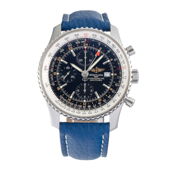 Breitling Navitimer World GMT Chronograph Edelstahl Automatik Ref. A24322 [2604961]
