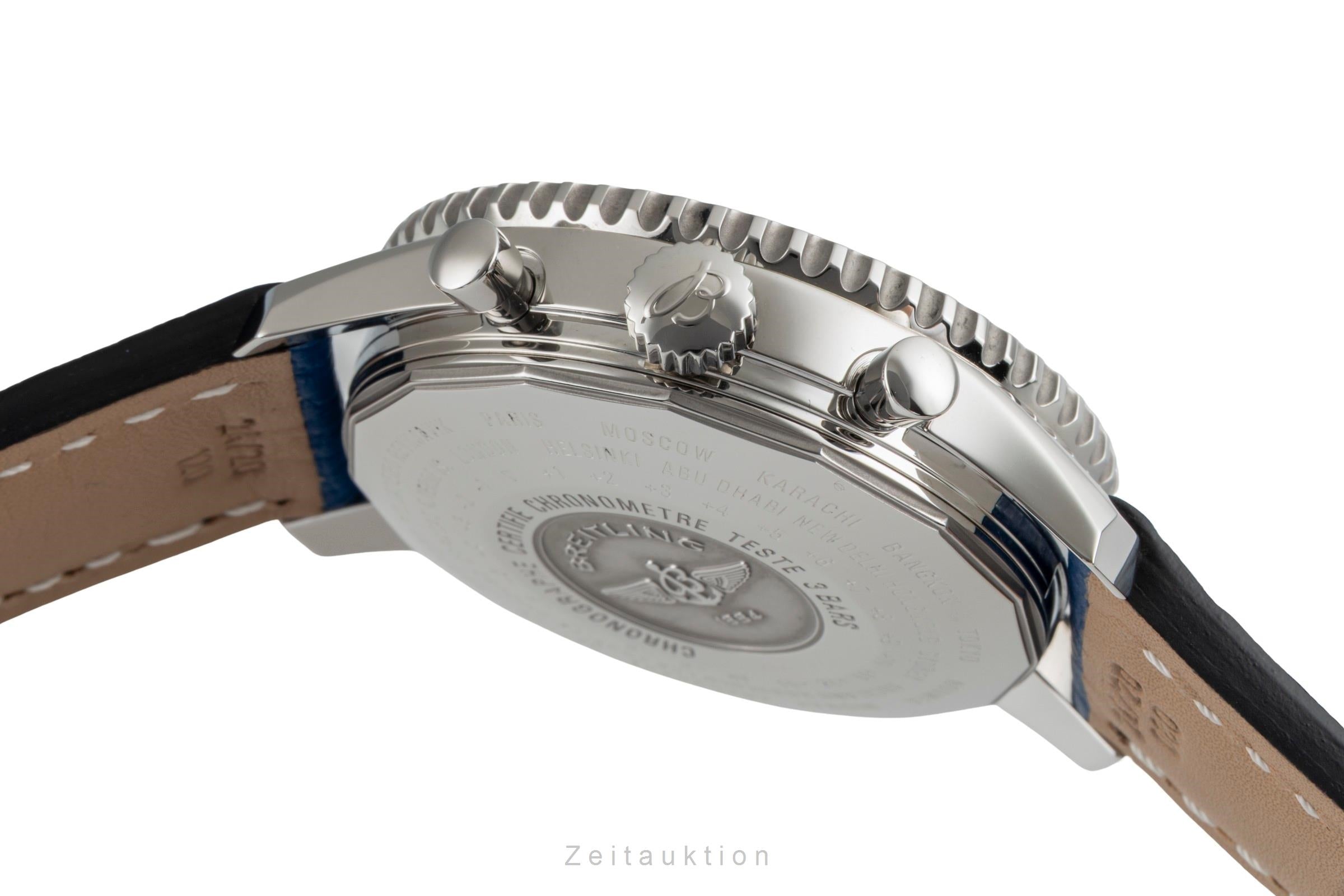 Breitling Navitimer World GMT Chronograph Edelstahl Automatik Ref. A24322 [2604961]