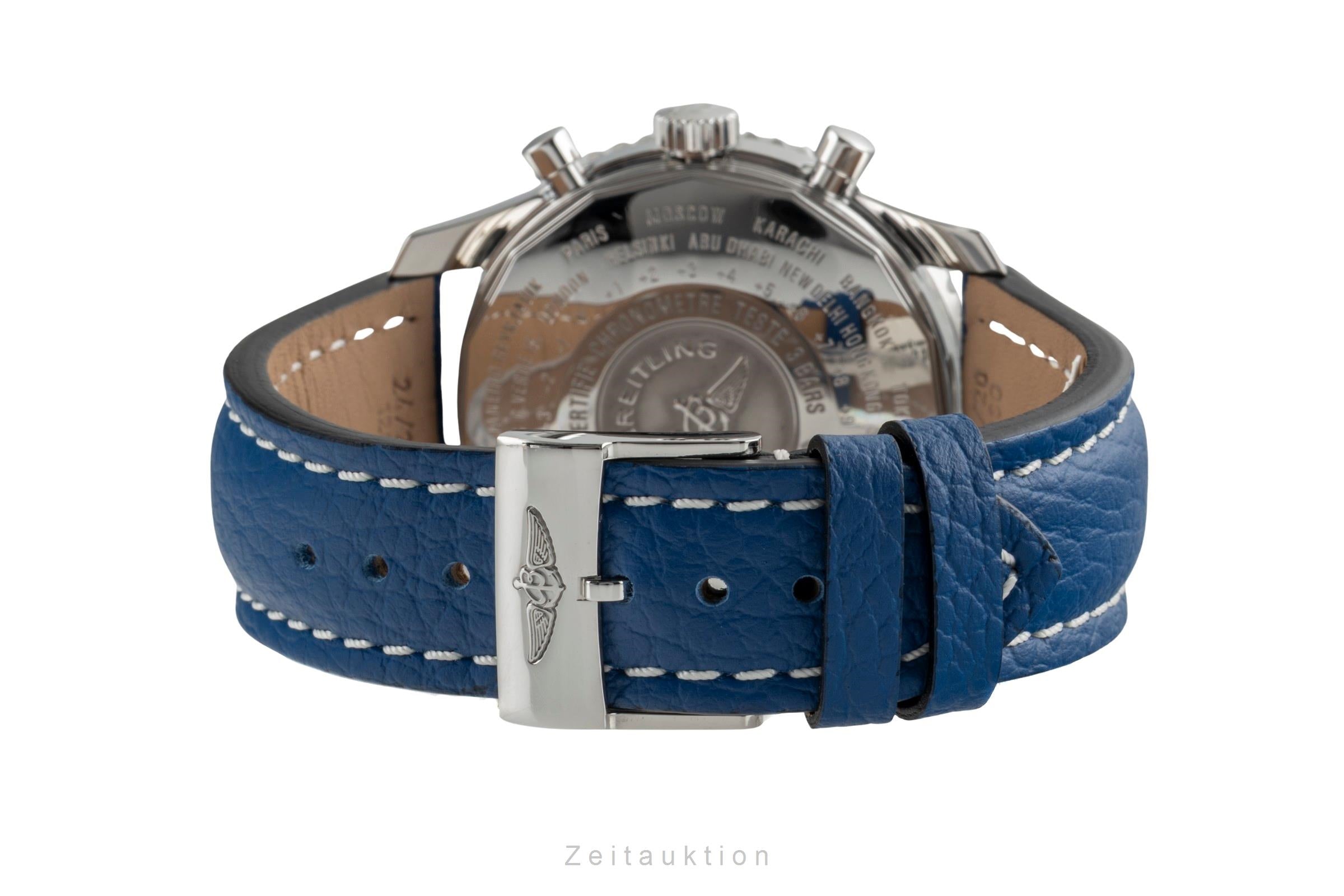 Breitling Navitimer World GMT Chronograph Edelstahl Automatik Ref. A24322 [2604961]