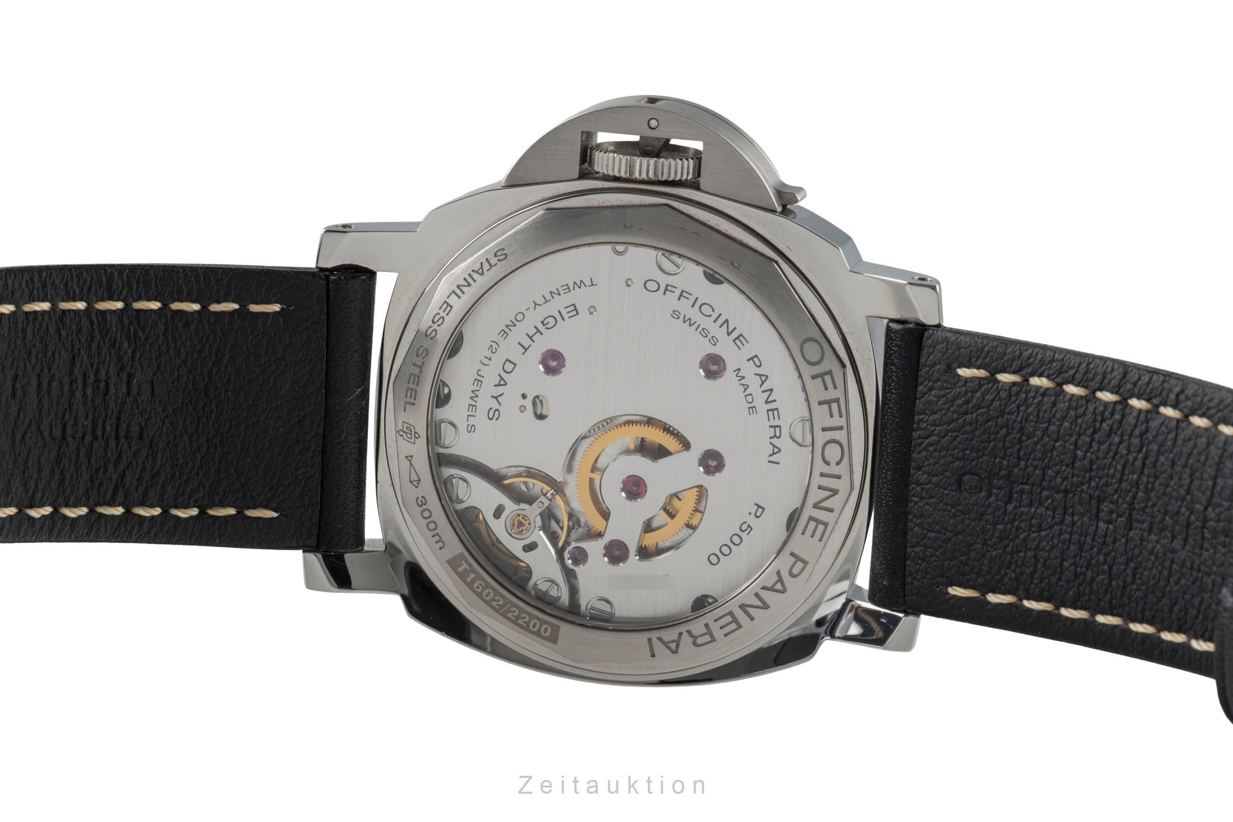 Panerai Luminor Marina 44 8 Days Stahl Handaufzug Ref. PAM00510 B&P 2018 [2604964]