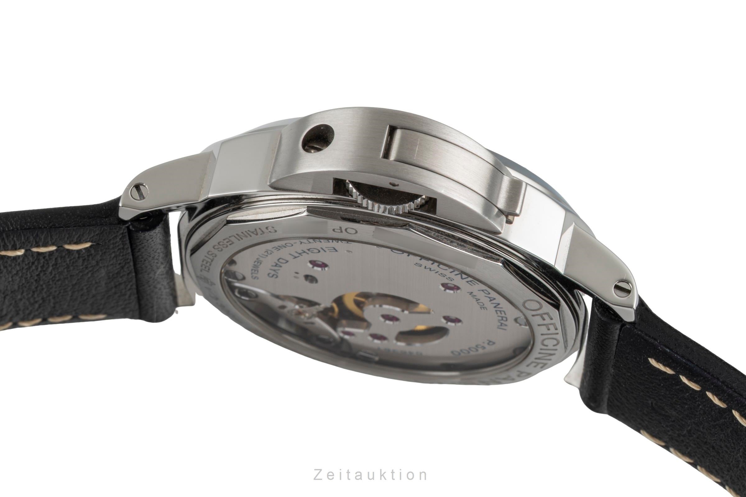 Panerai Luminor Marina 44 8 Days Stahl Handaufzug Ref. PAM00510 B&P 2018 [2604964]