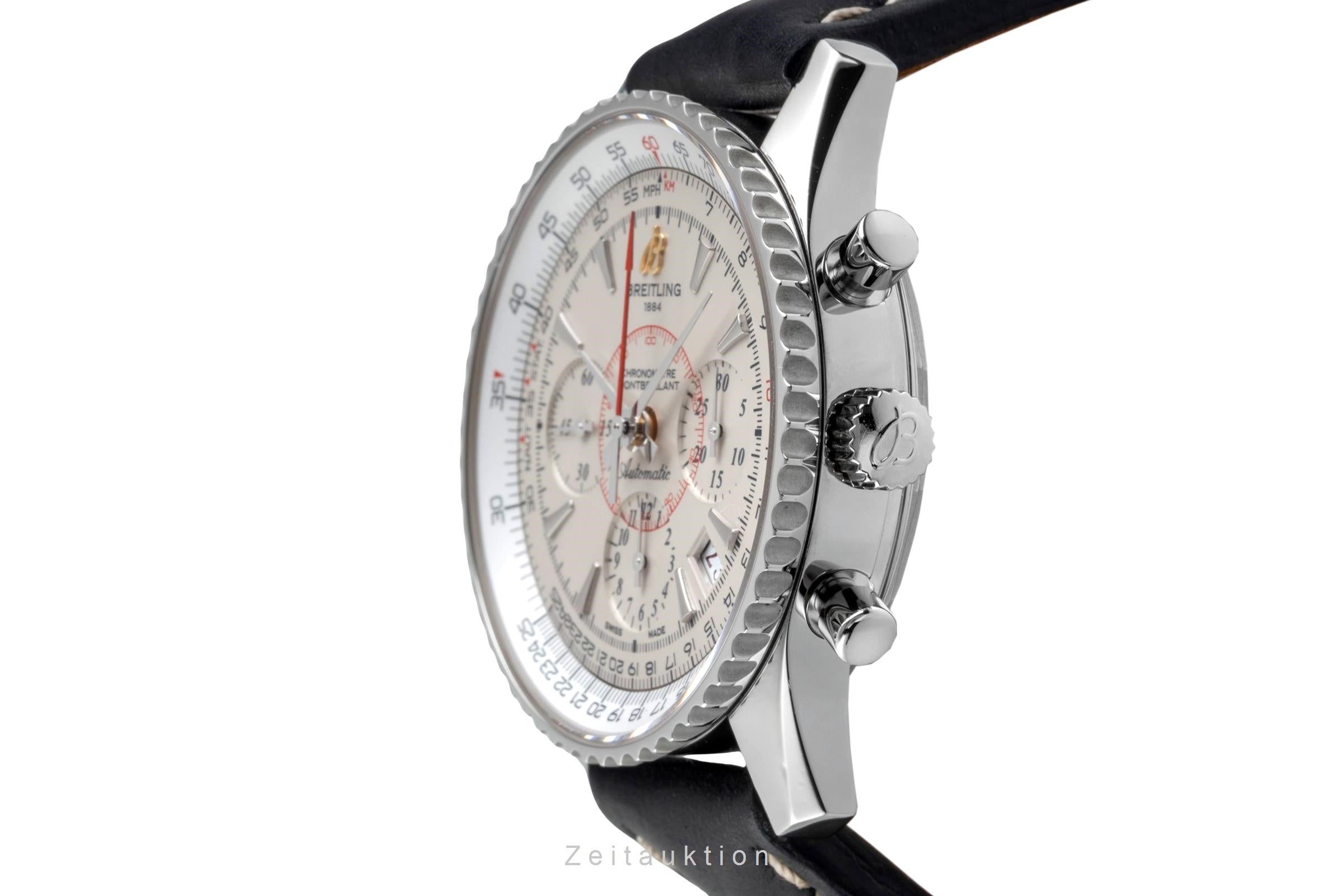 Breitling Montbrillant chronograph steel automatic men's watch AB0131 Limited  [2604966]