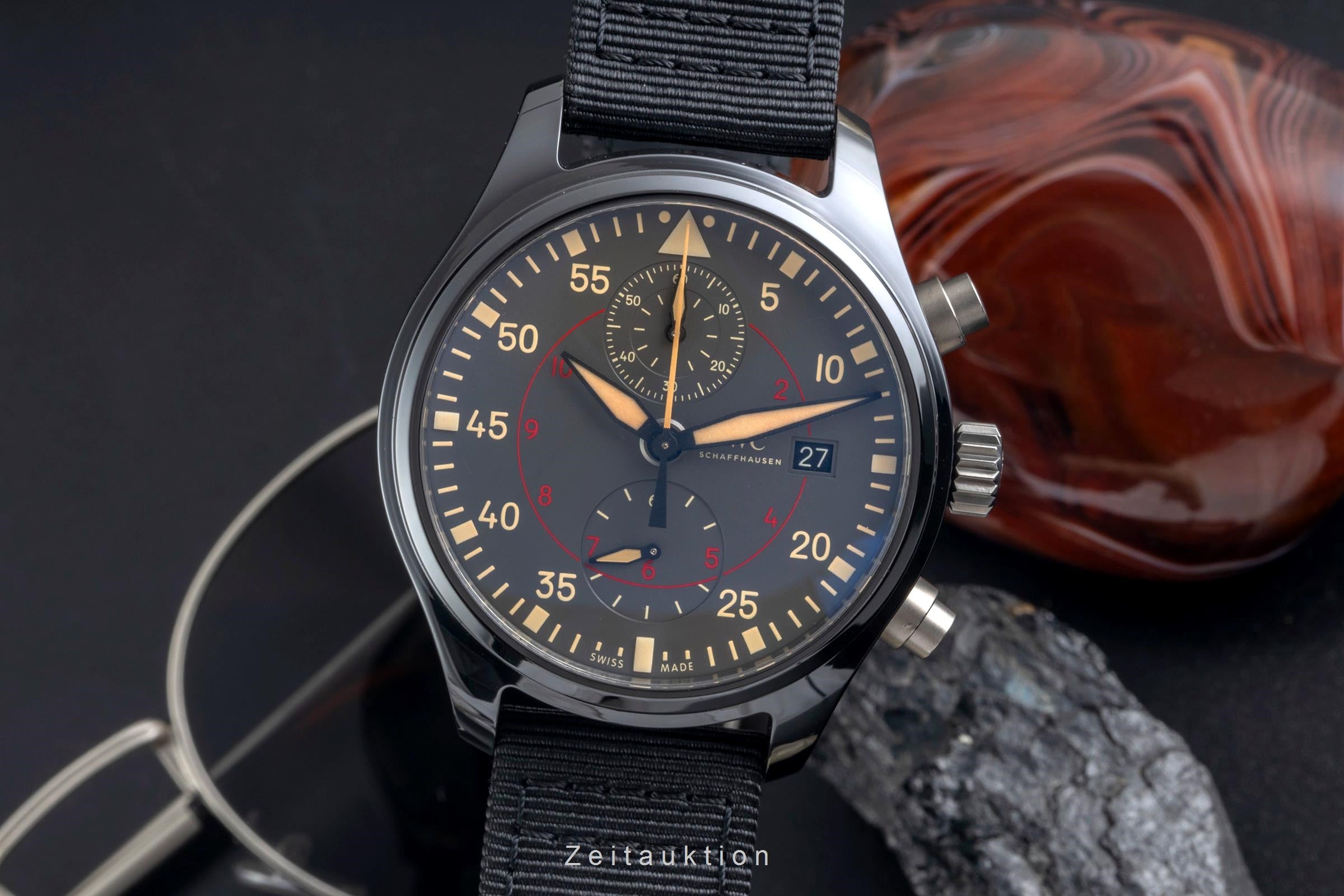 IWC Fliegerchronograph cronografo ceramica / titanio automatismo orologio da uomo IW389002  [2604967]