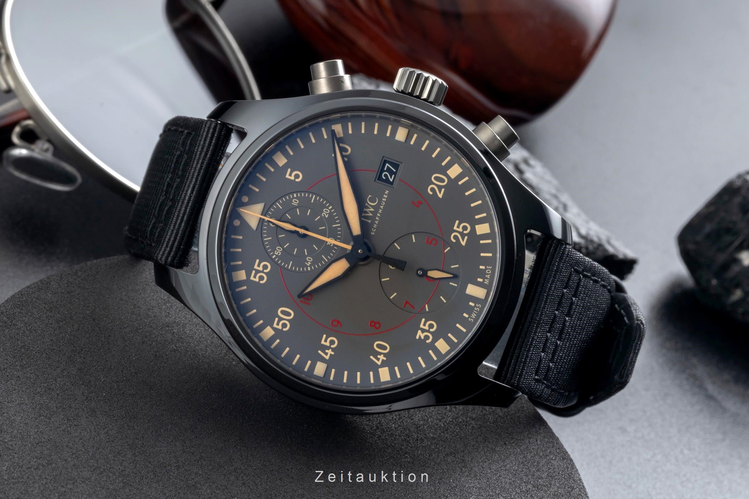 IWC Fliegerchronograph cronografo ceramica / titanio automatismo orologio da uomo IW389002  [2604967]