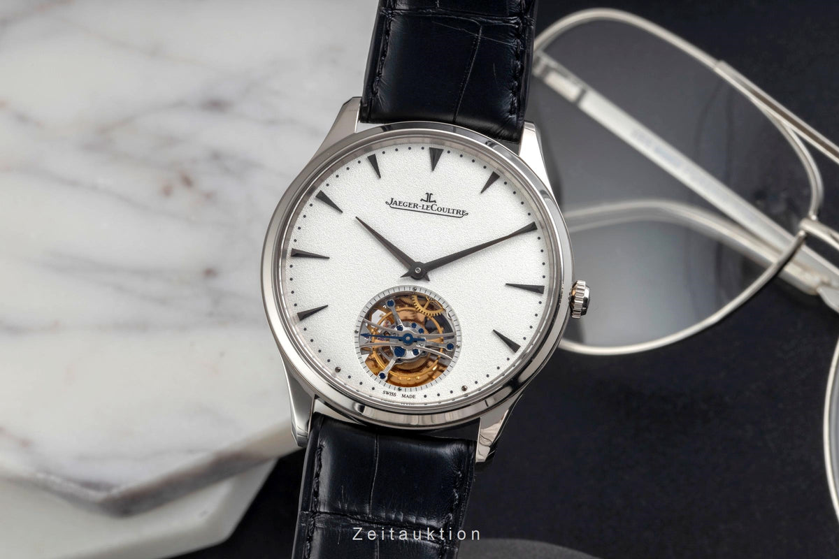 Jaeger LeCoultre Master Tourbillon 18k Weissgold Herren Ref Q1323420 174.3.34.S  [2604971]