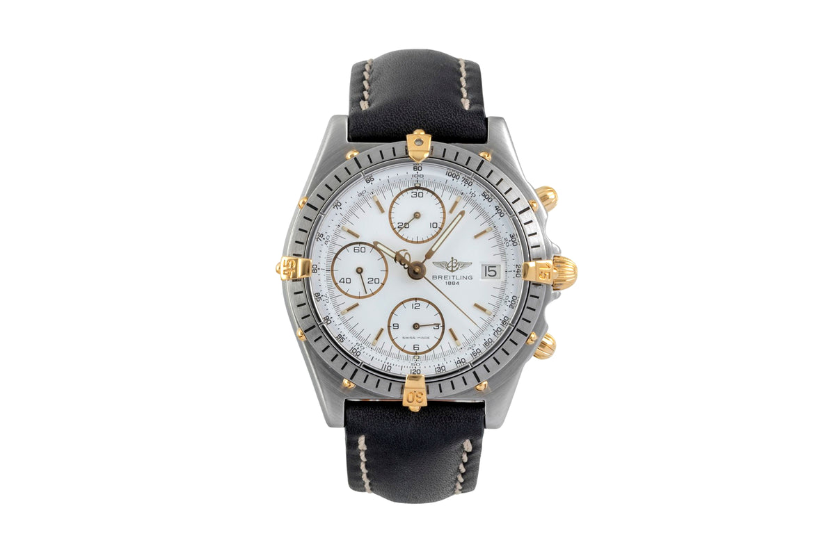 Breitling Chronomat Chronograph Stahl/Gold Automatik Ref 81.950 B13047 Klassiker [2604972]