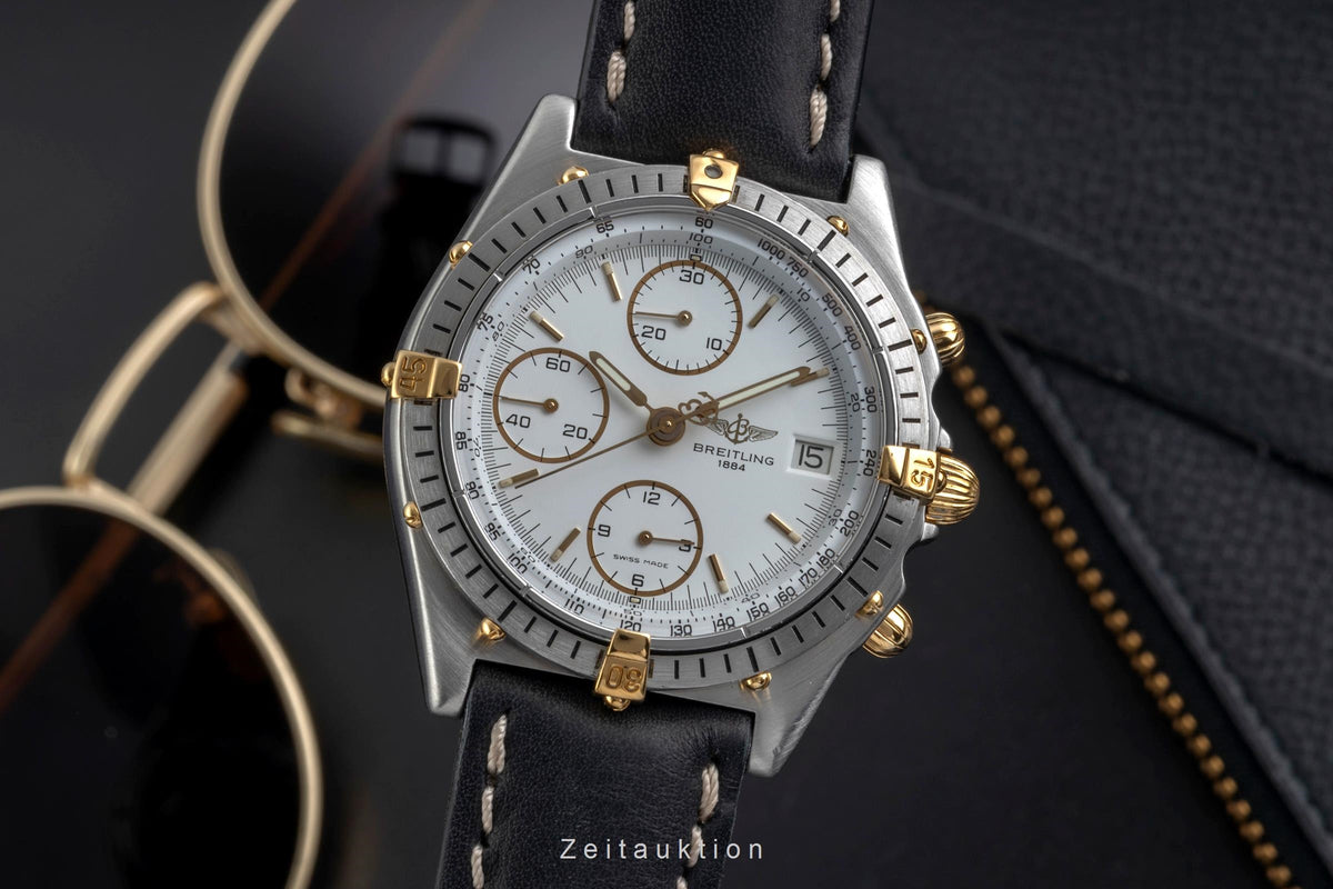 Breitling Chronomat Chronograph Stahl/Gold Automatik Ref 81.950 B13047 Klassiker [2604972]