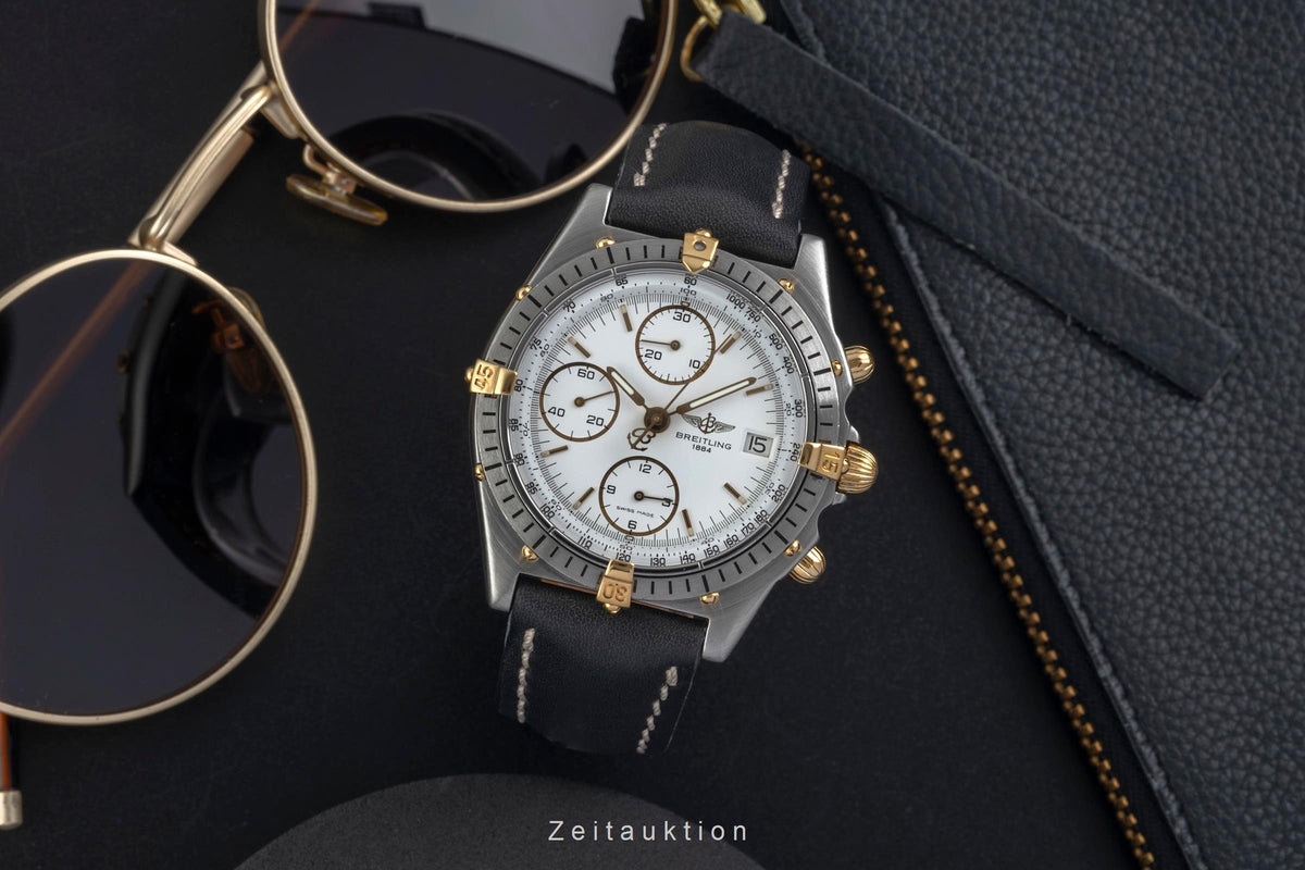 Breitling Chronomat chronograph silver-gilt automatic women's watch 81.950  B13047  [2604972]