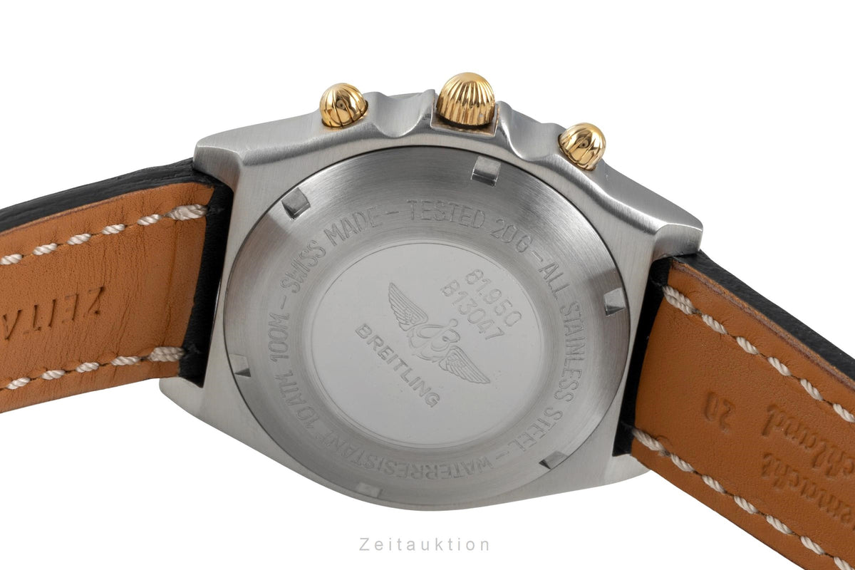 Breitling Chronomat chronograph silver-gilt automatic women's watch 81.950  B13047  [2604972]