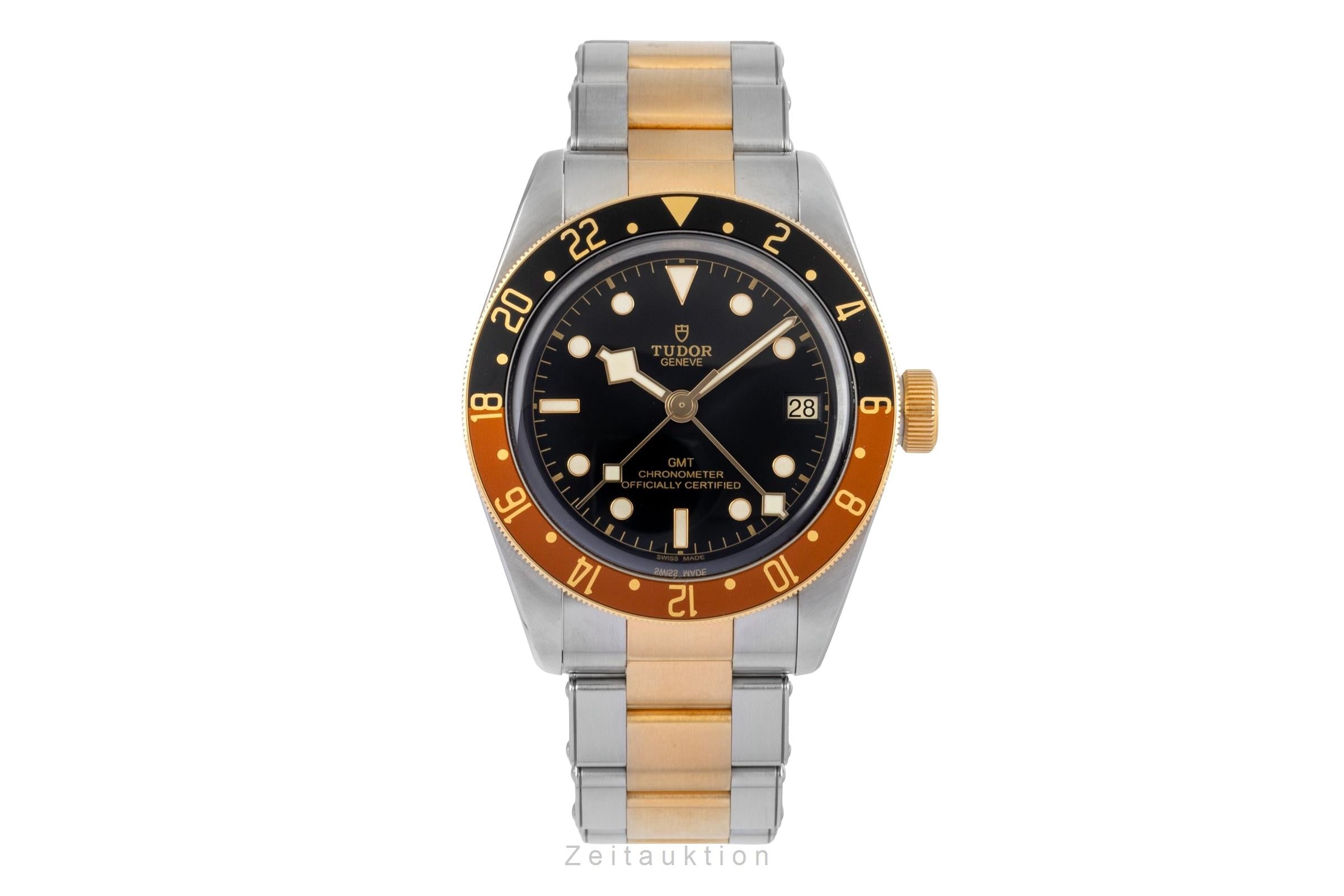 Tudor Black Bay steel / gold automatic men's watch M79833MN-0001 LP: 7340EUR  [2604973]