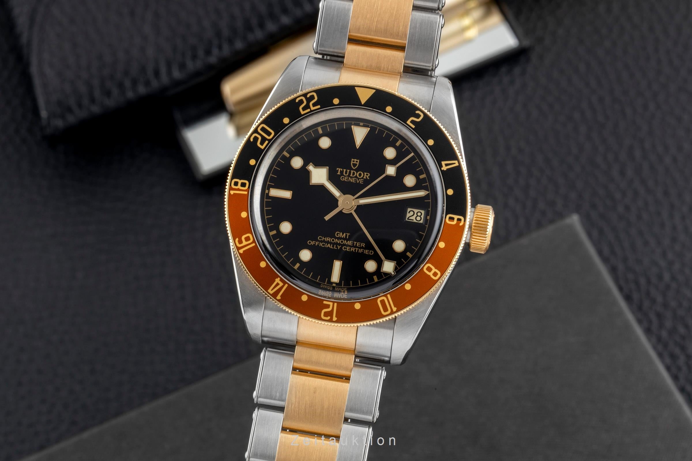 Tudor Black Bay steel / gold automatic men's watch M79833MN-0001 LP: 7340EUR  [2604973]