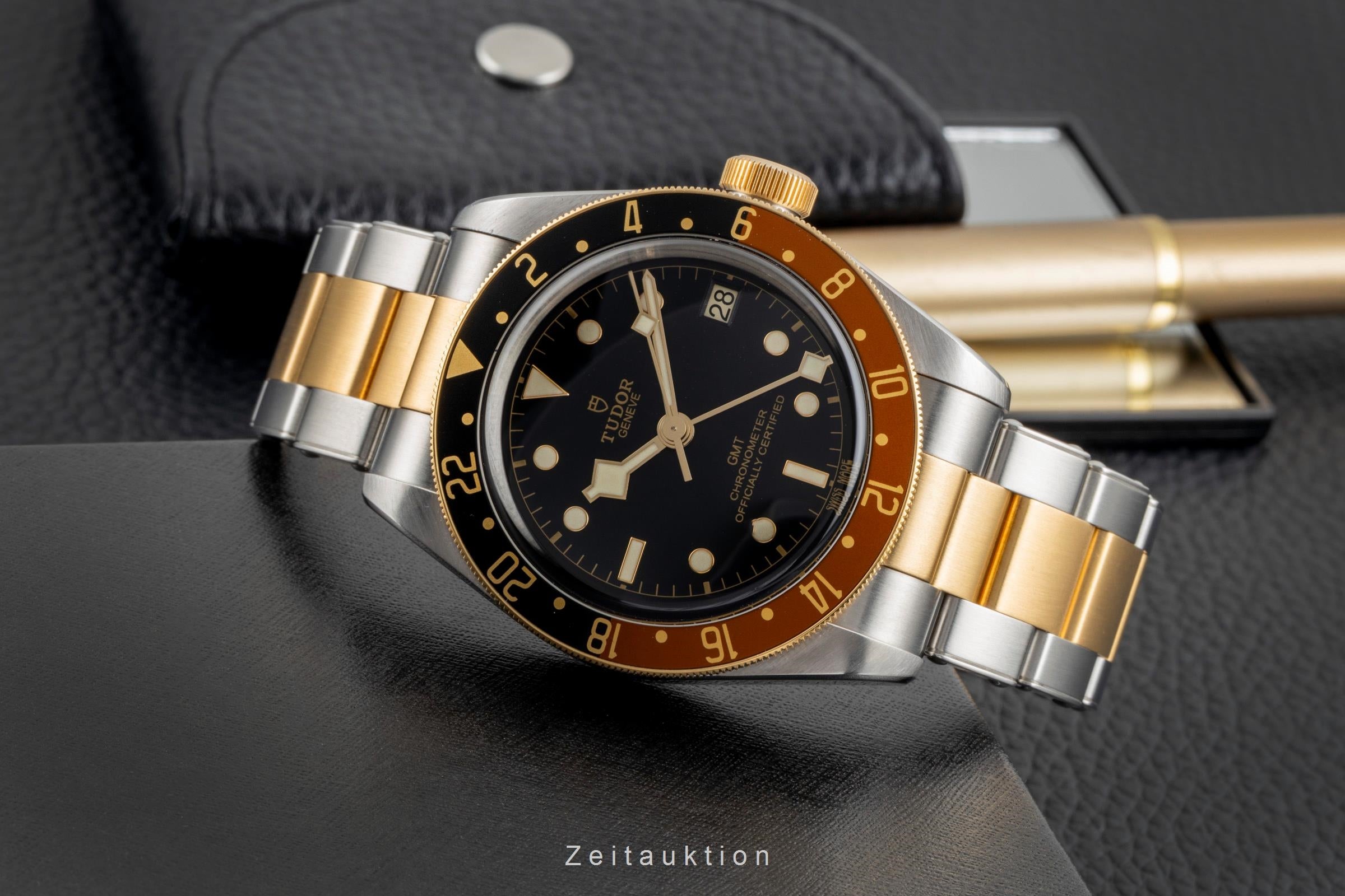 Tudor Black Bay steel / gold automatic men's watch M79833MN-0001 LP: 7340EUR  [2604973]