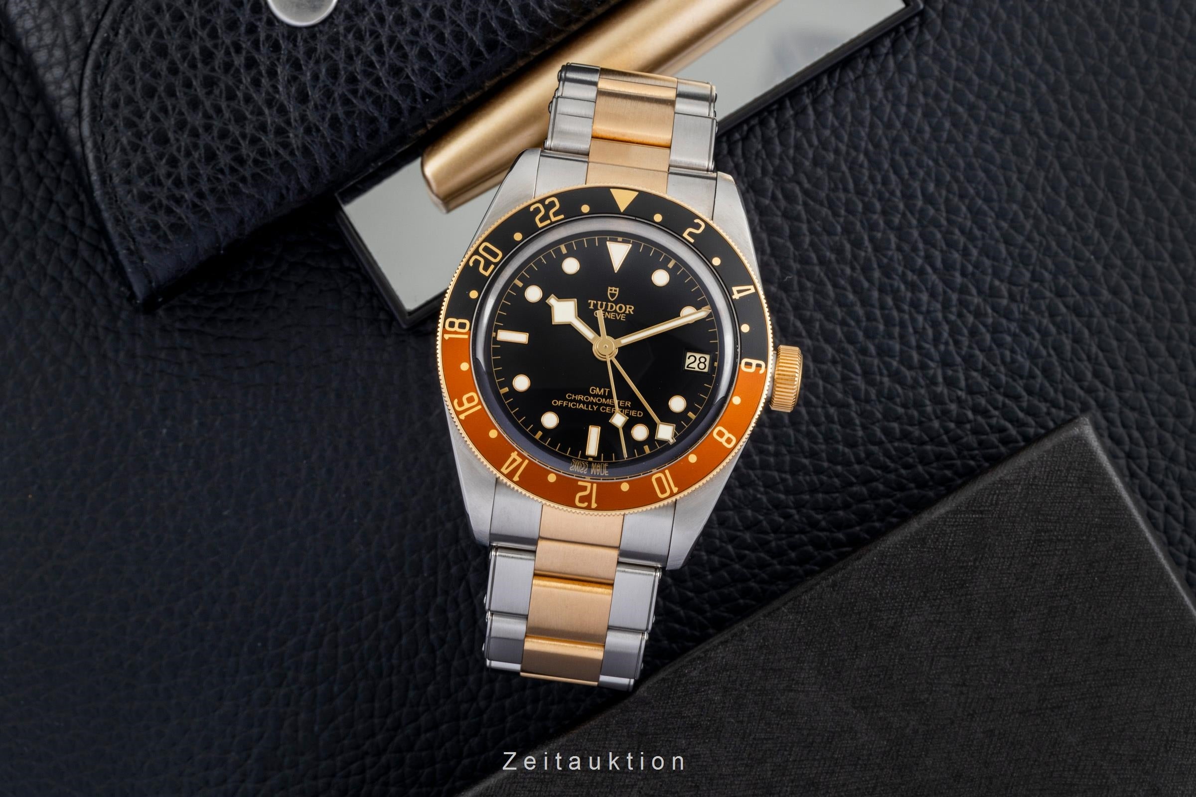 Tudor Black Bay steel / gold automatic men's watch M79833MN-0001 LP: 7340EUR  [2604973]