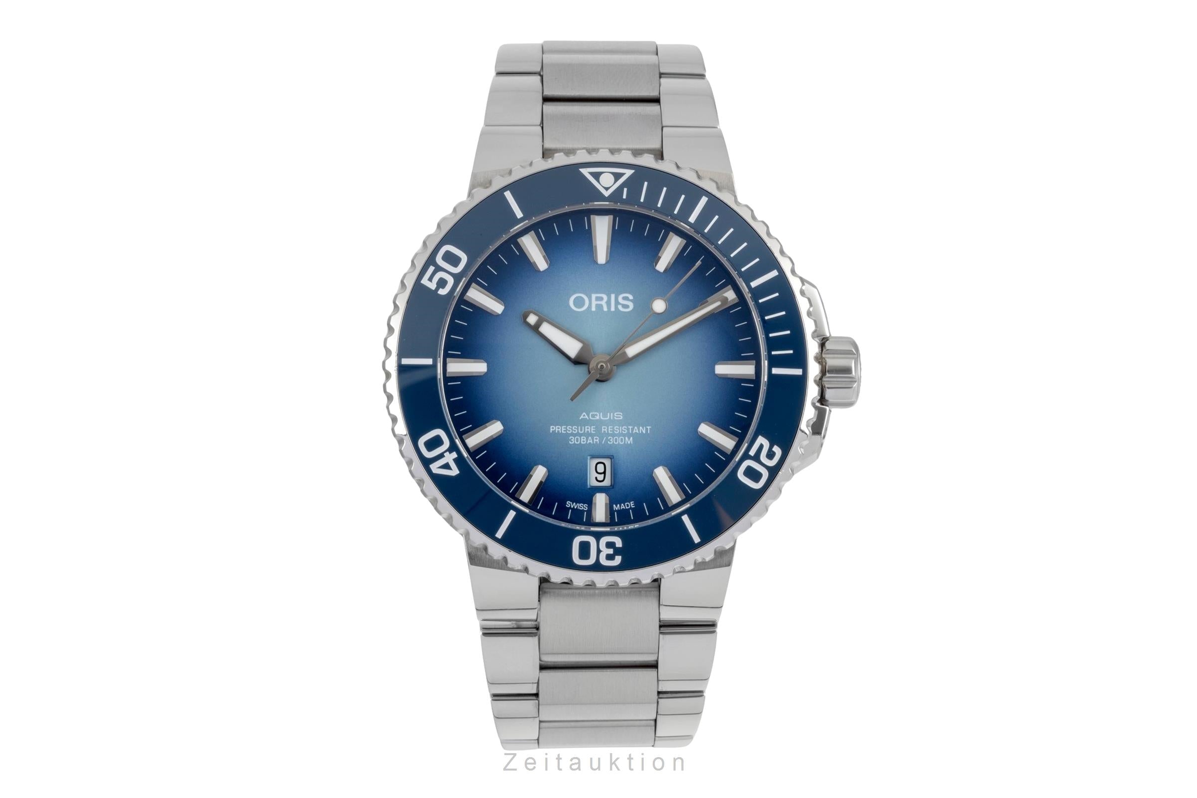 Oris Aquis Lake Baikal Limited Edition Ref. 733 7730 4175-SET Box & Papiere  [2604976]