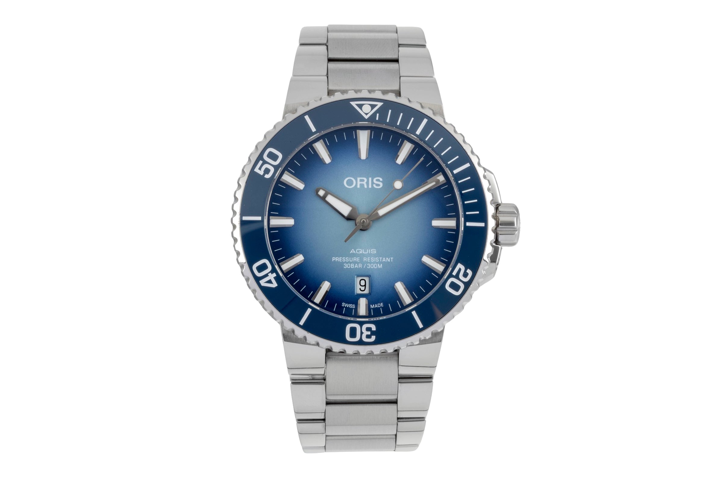 Oris Aquis Lake Baikal Limited Edition Ref. 733 7730 4175-SET Box & Papiere  [2604976]