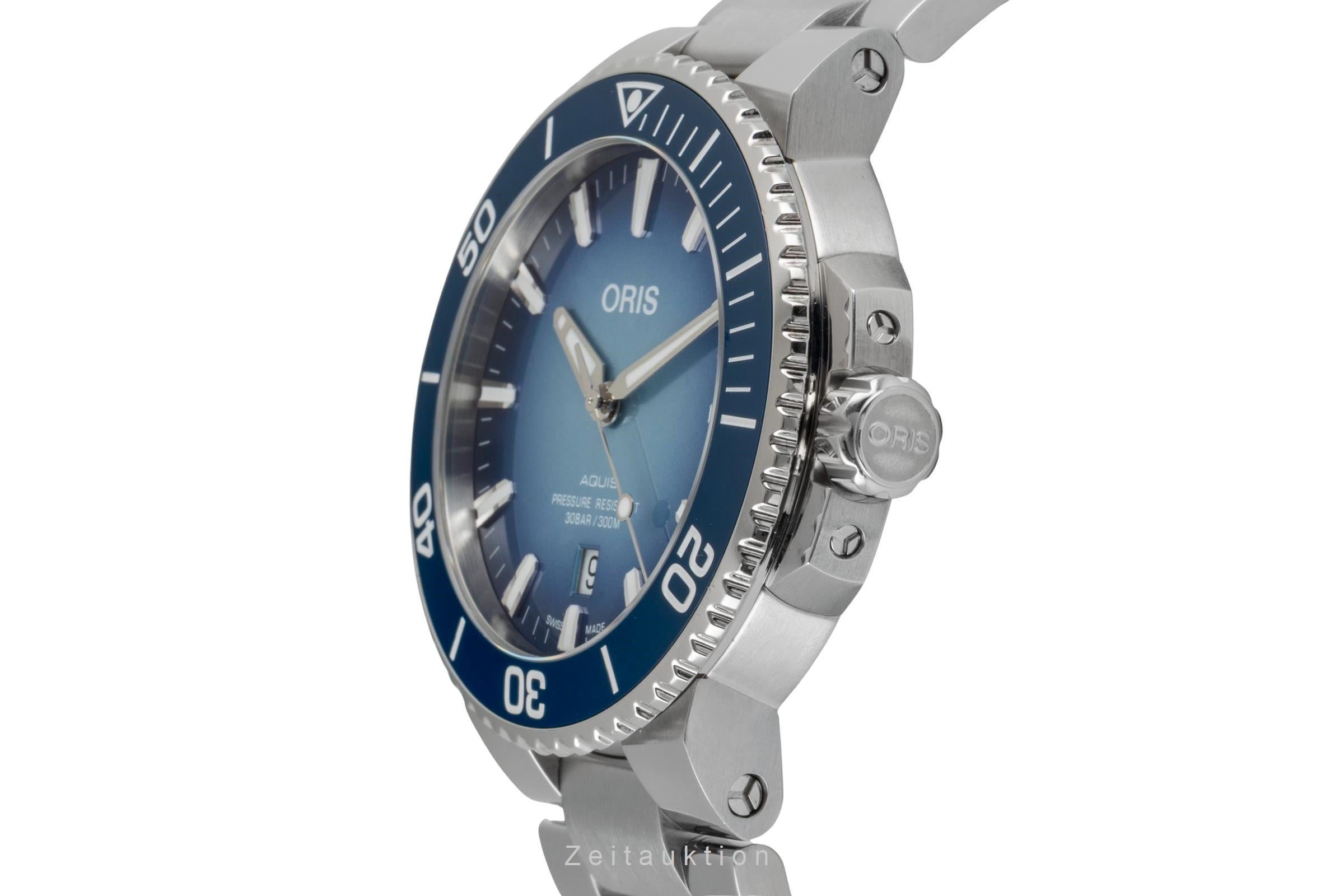 Oris Aquis Lake Baikal Limited Edition Ref. 733 7730 4175-SET Box & Papiere  [2604976]