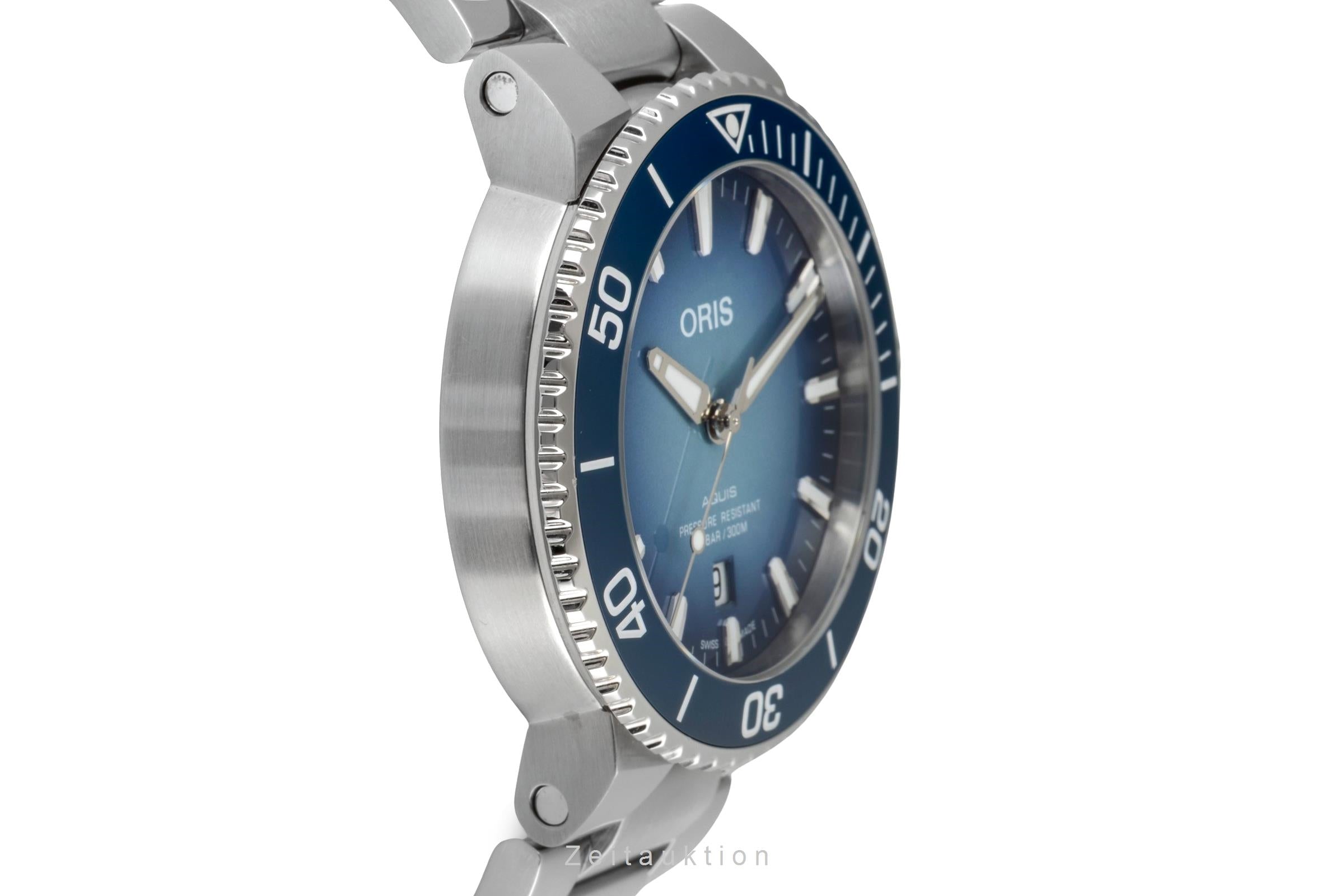 Oris Aquis Lake Baikal Limited Edition Ref. 733 7730 4175-SET Box & Papiere  [2604976]
