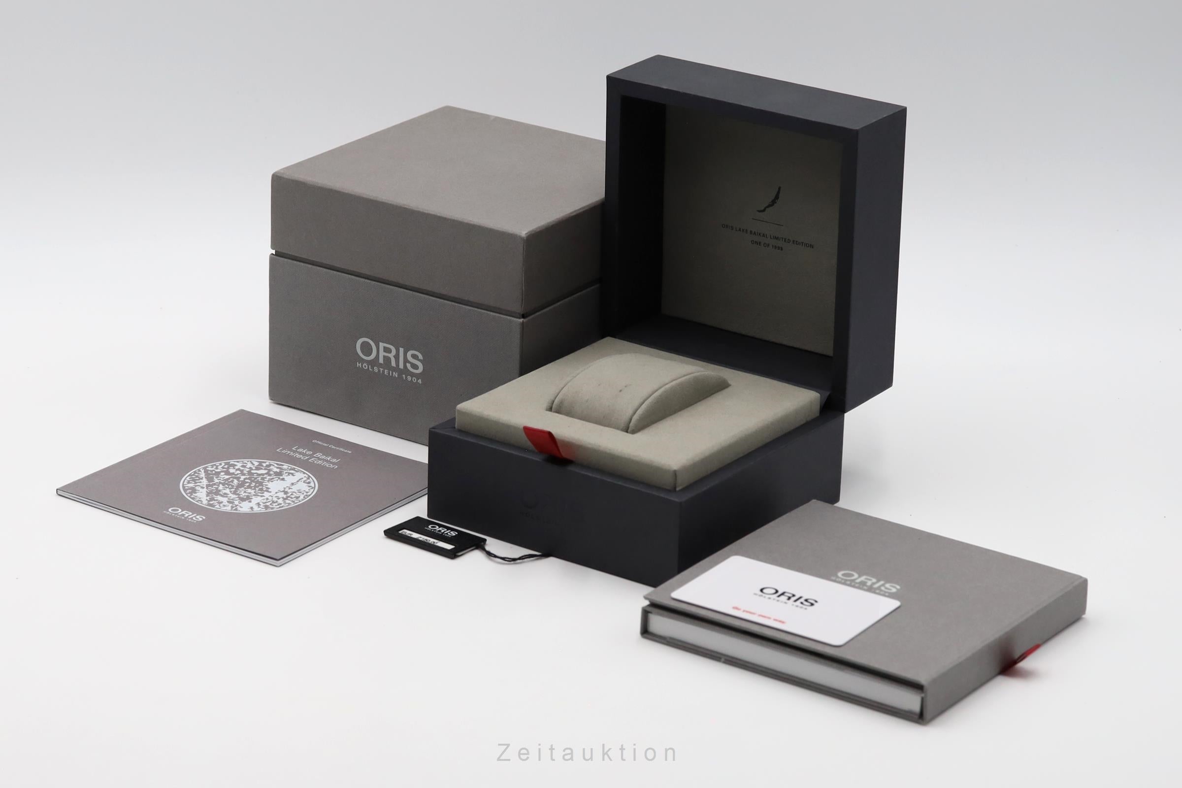 Oris Aquis Lake Baikal Limited Edition Ref. 733 7730 4175-SET Box & Papiere  [2604976]